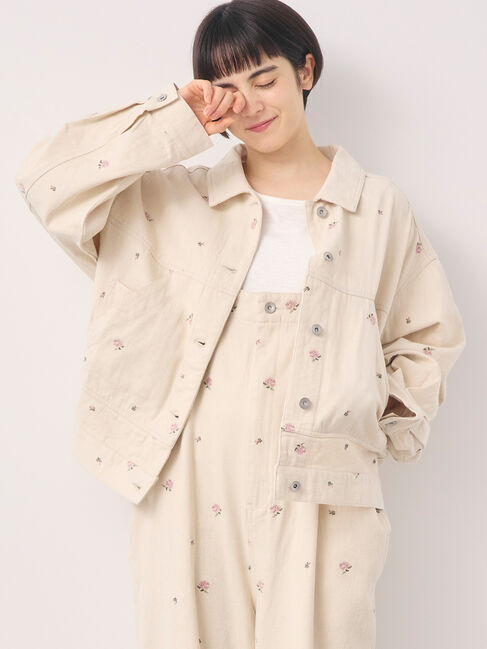 Samansa Mos2「【オーガニックコットン】デニムジャケット」|その他|キナリ