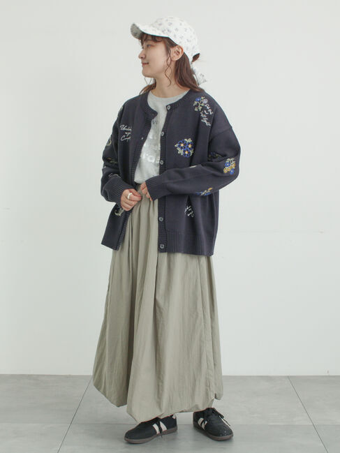 Samansa Mos2「【接触冷感】箔プリントTシャツ」|Tシャツ・カットソー|