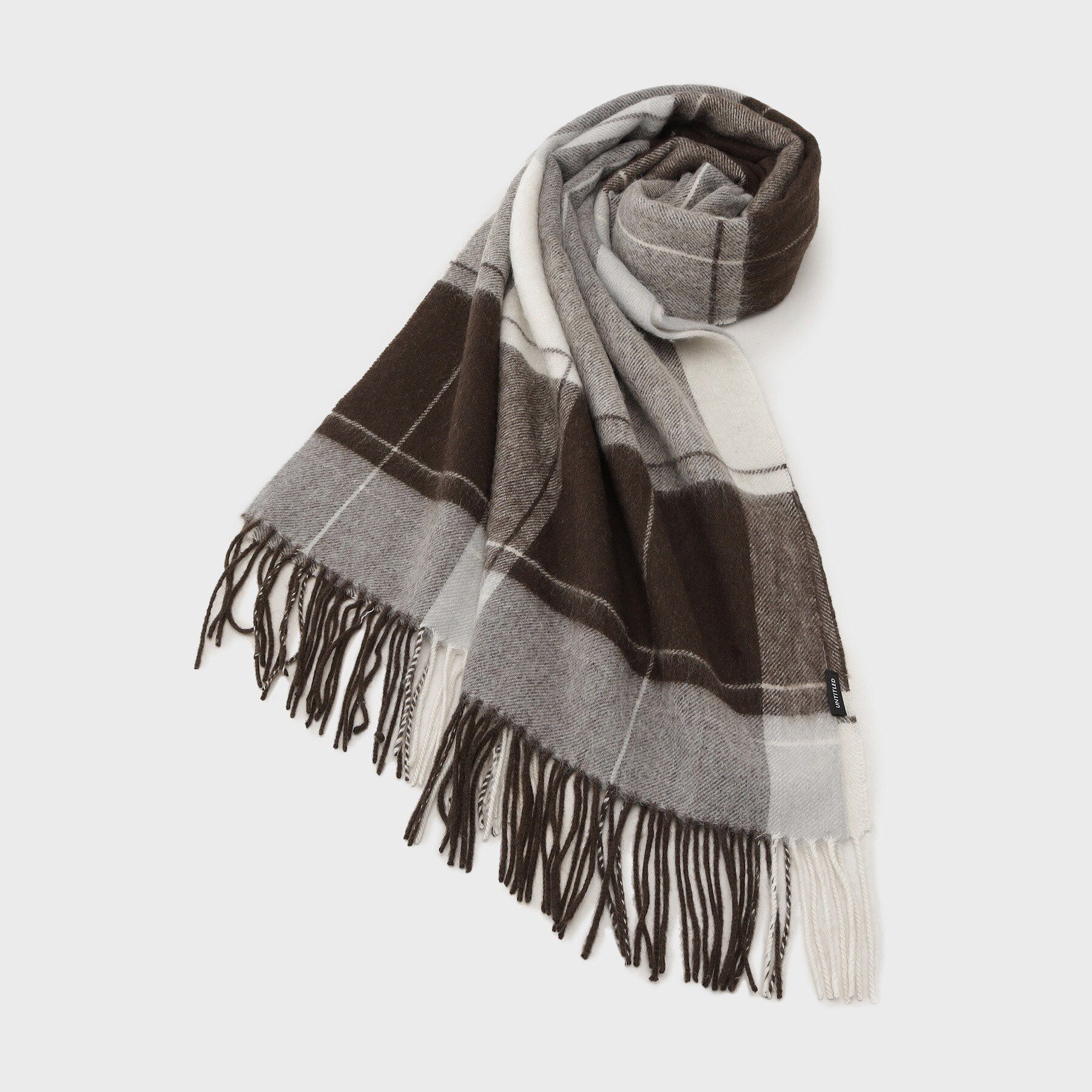UNTITLED「【名品／定番人気】ウールチェックストール」|ストール|