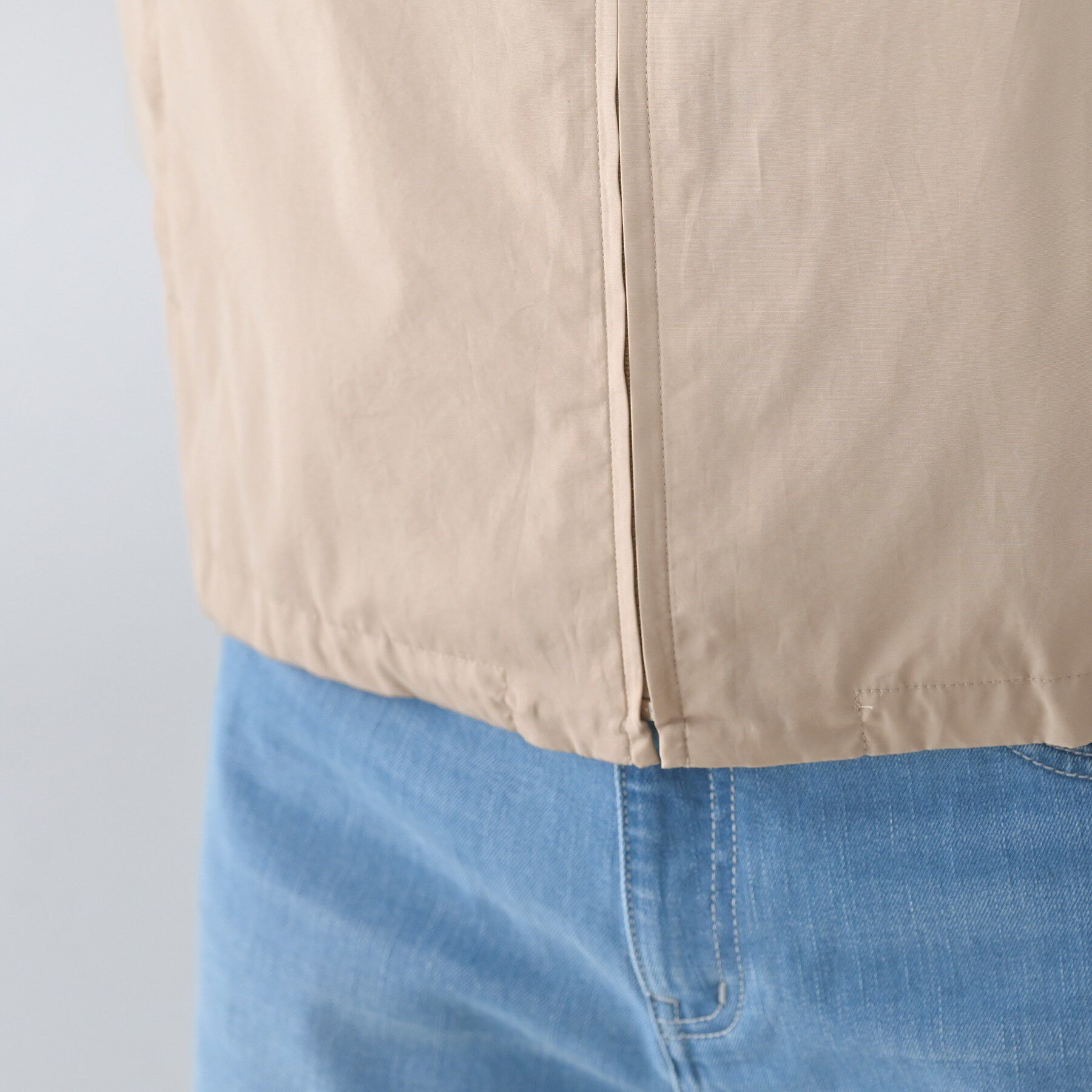 UNTITLED「【セットアップ可/はっ水】シャイニータイプライターブルゾン」|ブルゾン・スタジャン|