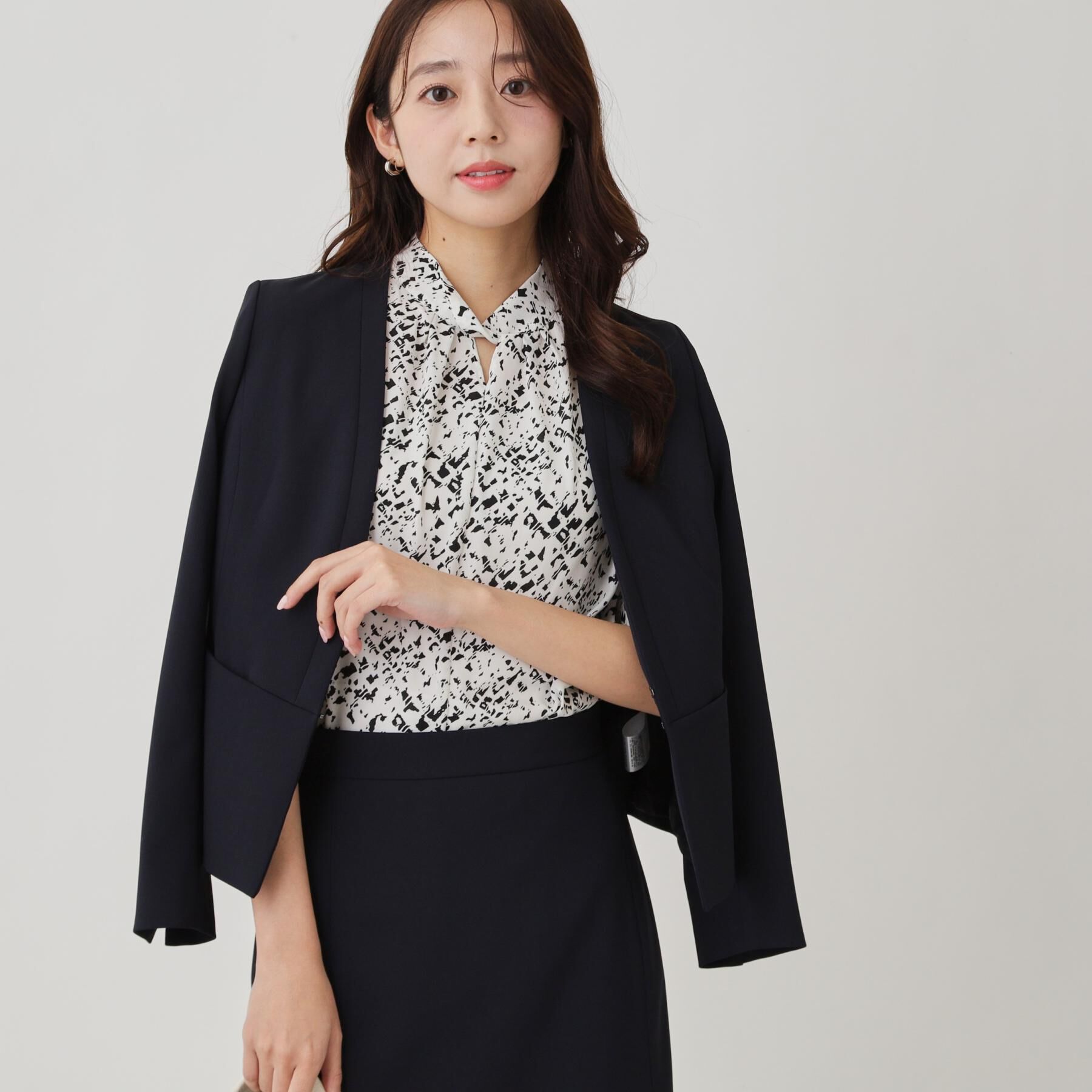 COUP DE CHANCE「【手洗い可／日本製】パフスリーブブラウス」|シャツ・ブラウス|