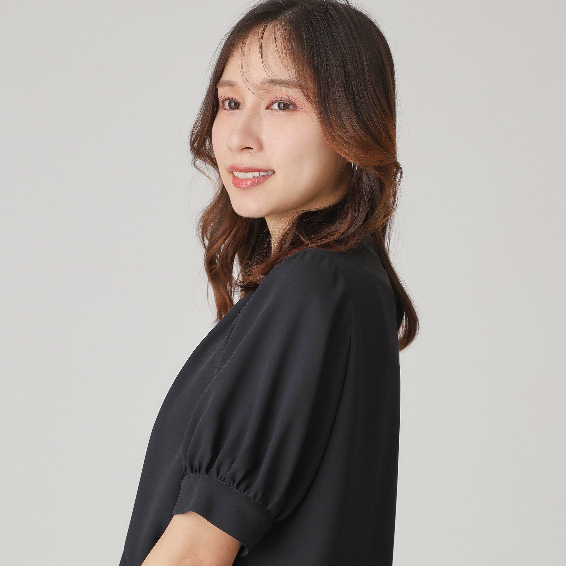 COUP DE CHANCE「【手洗い可／日本製】パフスリーブブラウス」|シャツ・ブラウス|