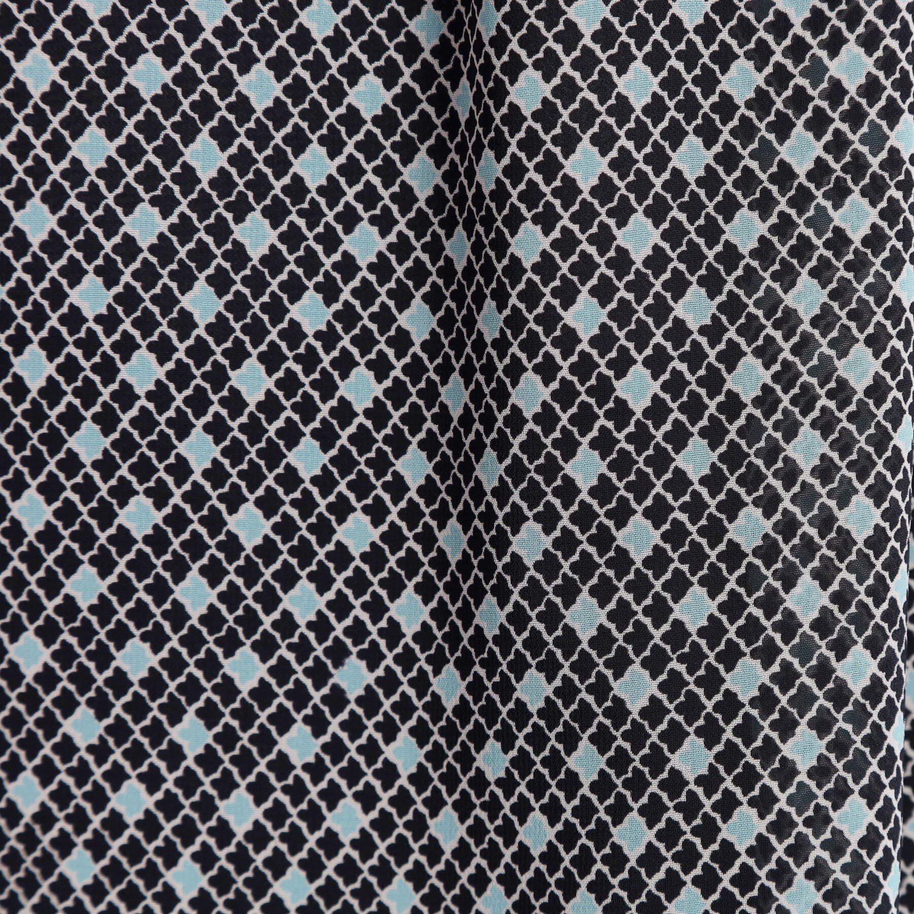 Reflect「【マシンウォッシュ可／セットアップ可】コツキ柄プリントブラウス」|シャツ・ブラウス|