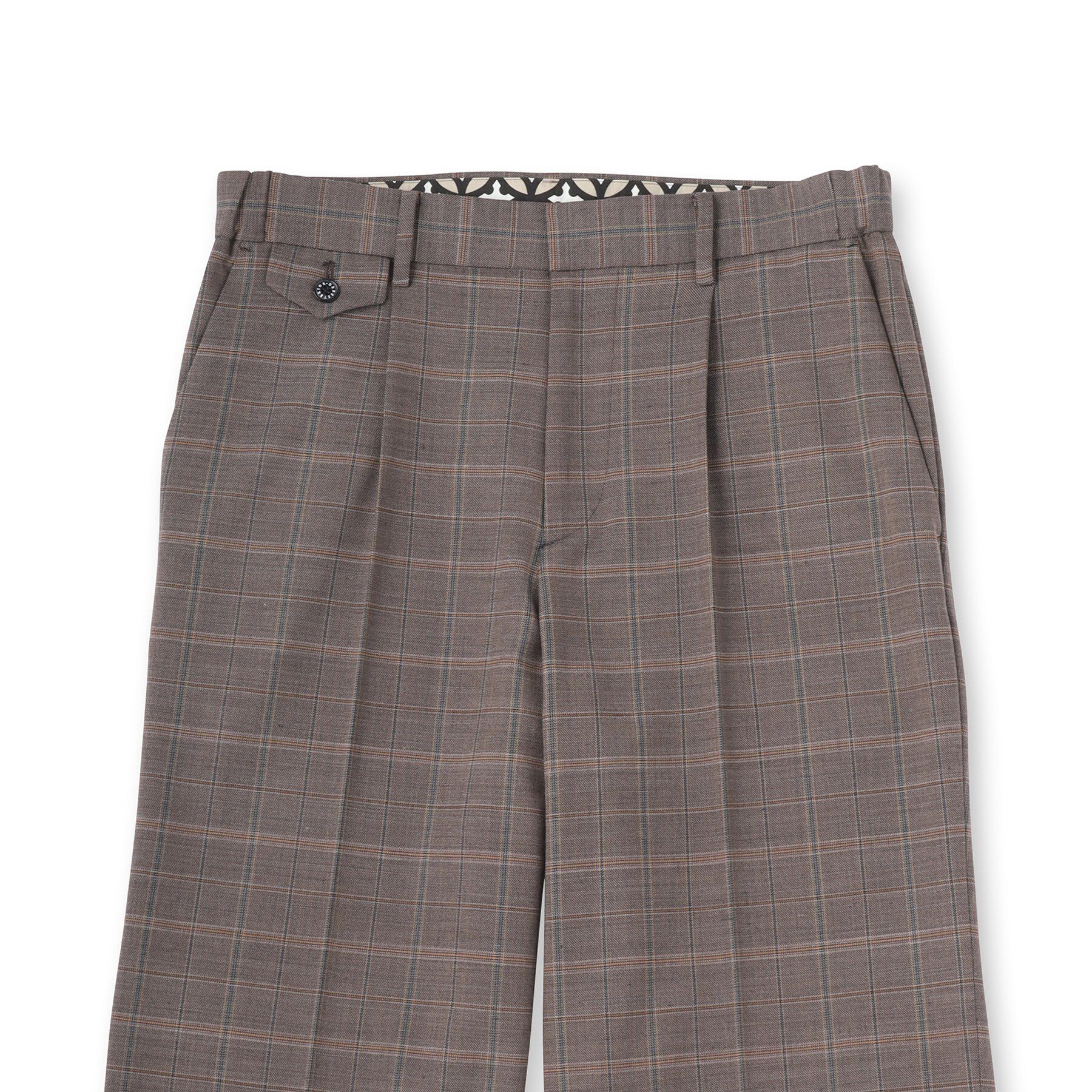 DRESSTERIOR「【セットアップ可】2WAYストレッチ チェック SET UP ワイドパンツ」|その他|