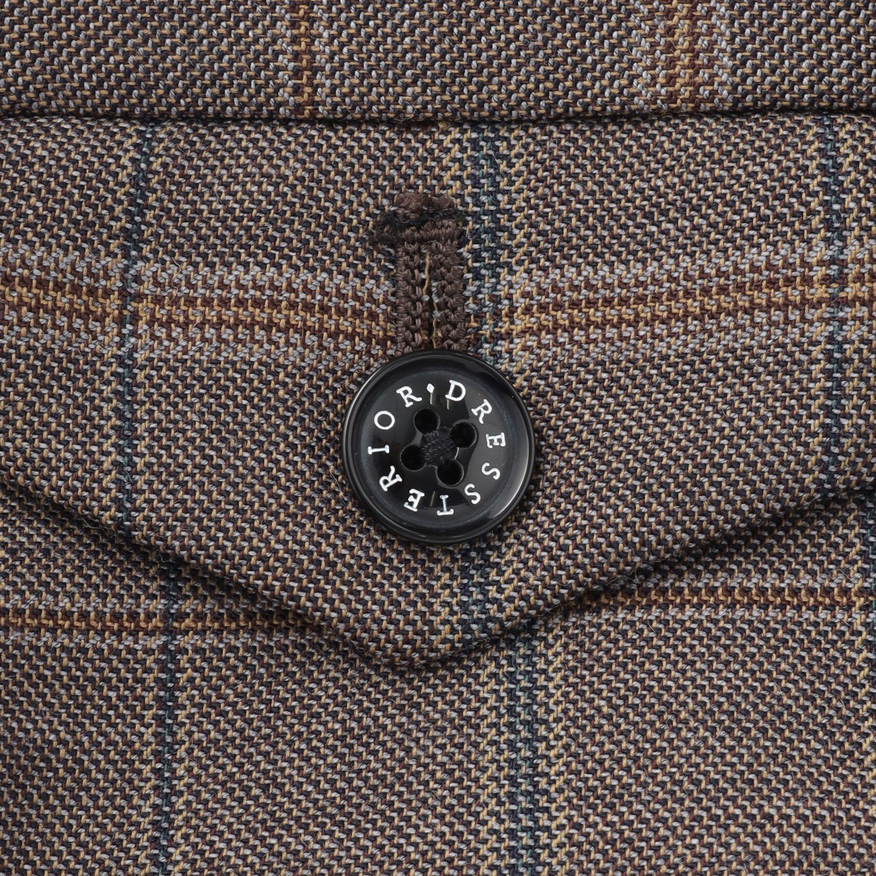 DRESSTERIOR「【セットアップ可】2WAYストレッチ チェック SET UP ワイドパンツ」|その他|