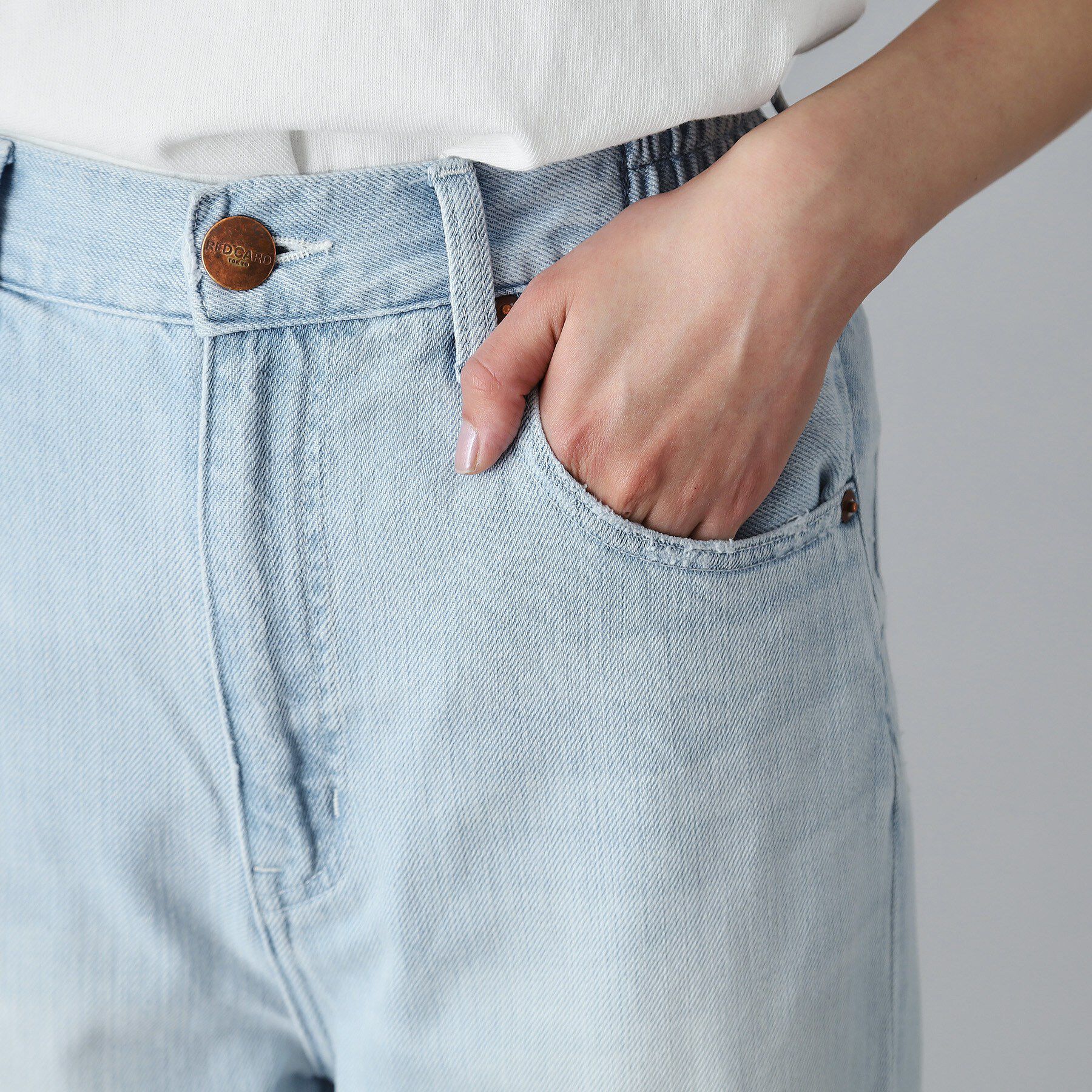 DRESSTERIOR「RED CARD TOKYO（レッドカードトーキョー）MANOA イージーデニムパンツ」|デニム|