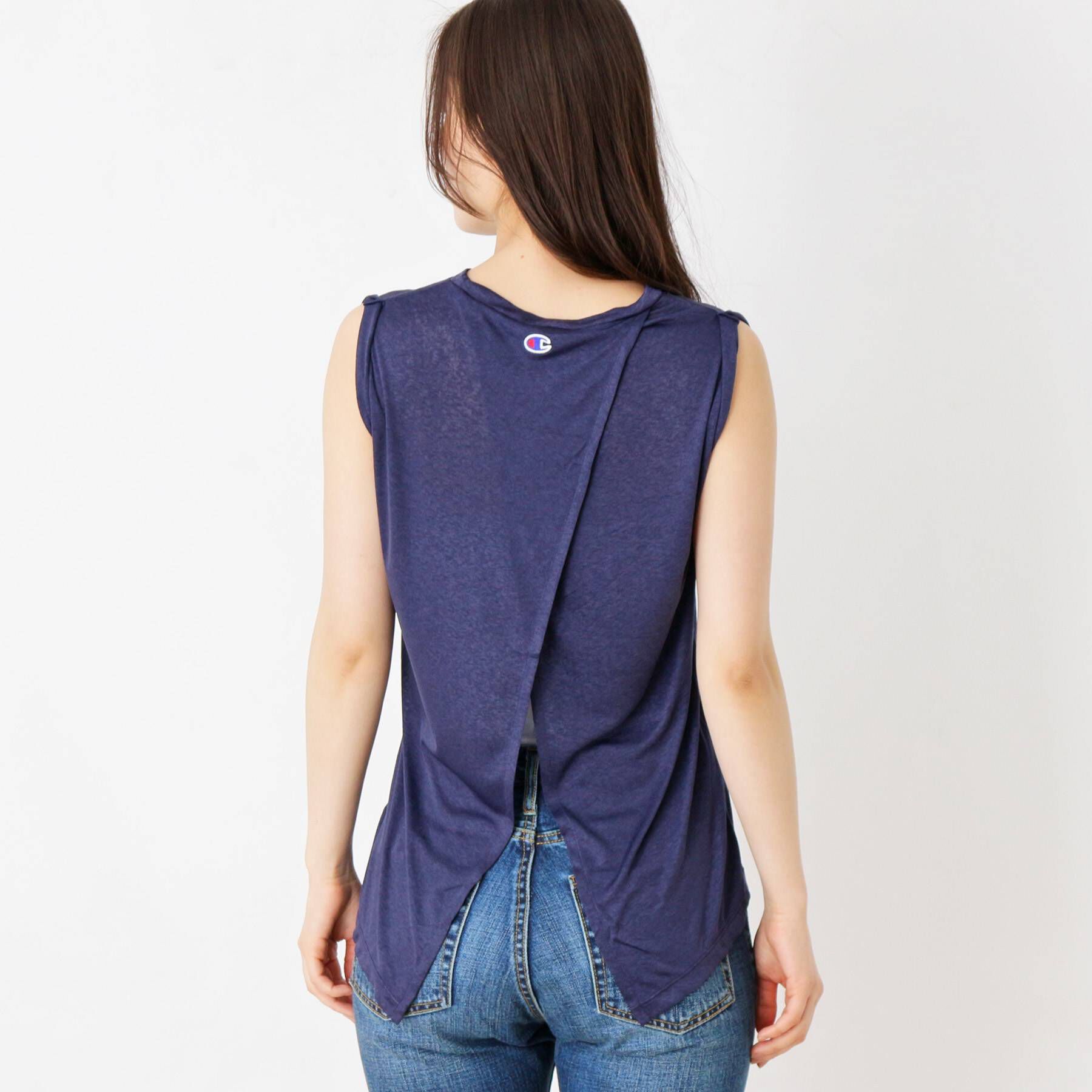 grove「【WEB限定】Champion ノースリーブＴシャツ」|Tシャツ・カットソー|