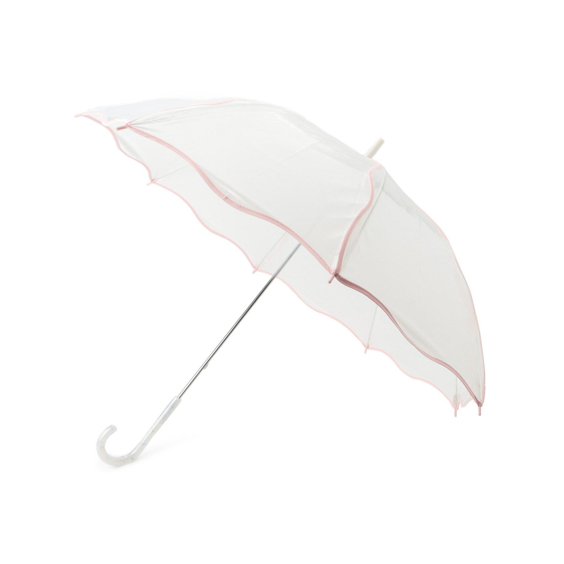 grove「【ビニール傘】ウェービーアンブレラ 雨傘 長傘」|傘|アイボリー(004)