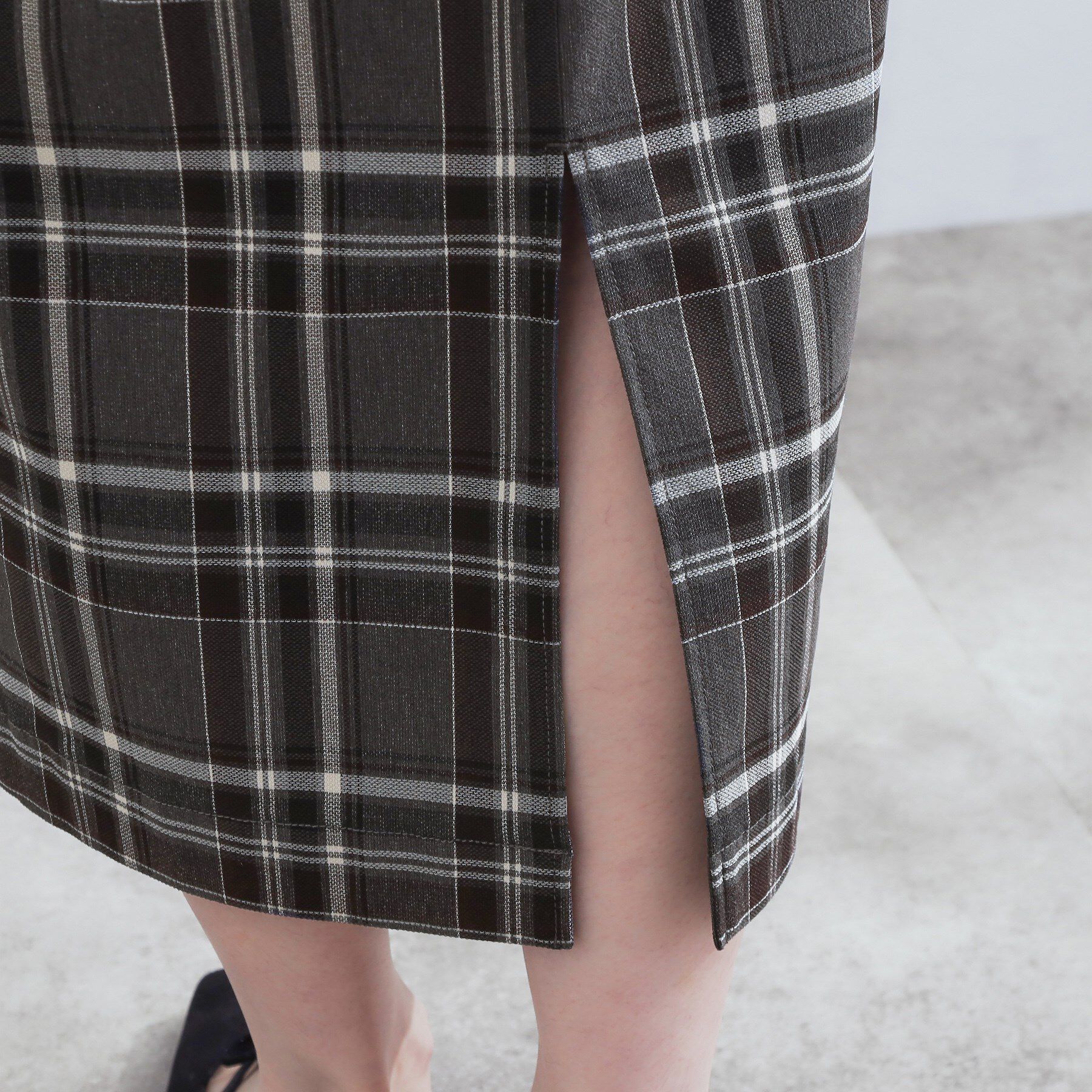 grove「360&deg;伸びて楽なはき心地　すっきり見えタイトスカート」|スカート|