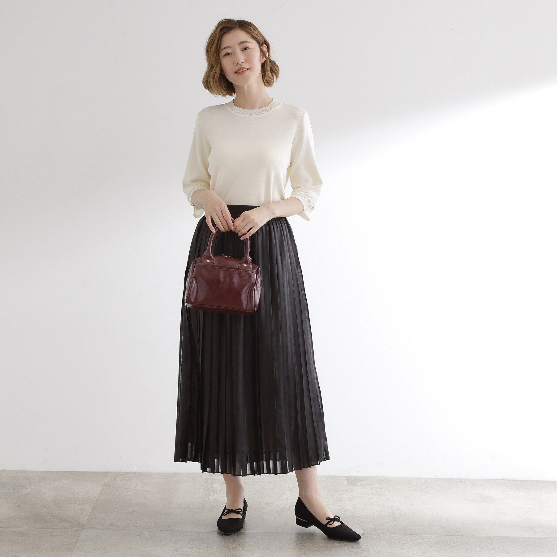 grove「ワイドハンドル2WAYボストンバッグ」|ボストンバッグ|