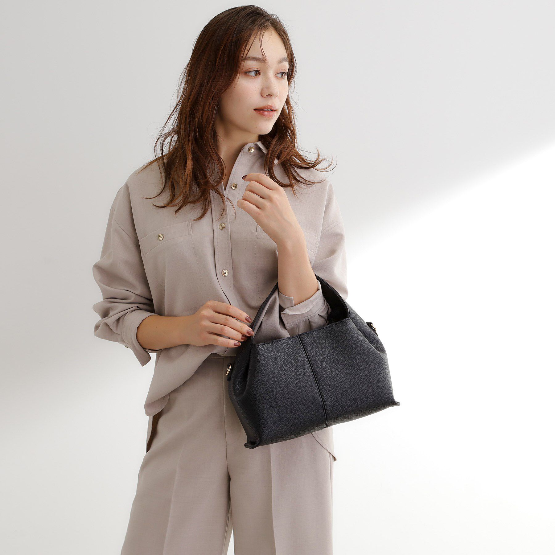 grove「タック2WAYワンショルダーバッグ」|ショルダー・メッセンジャー|