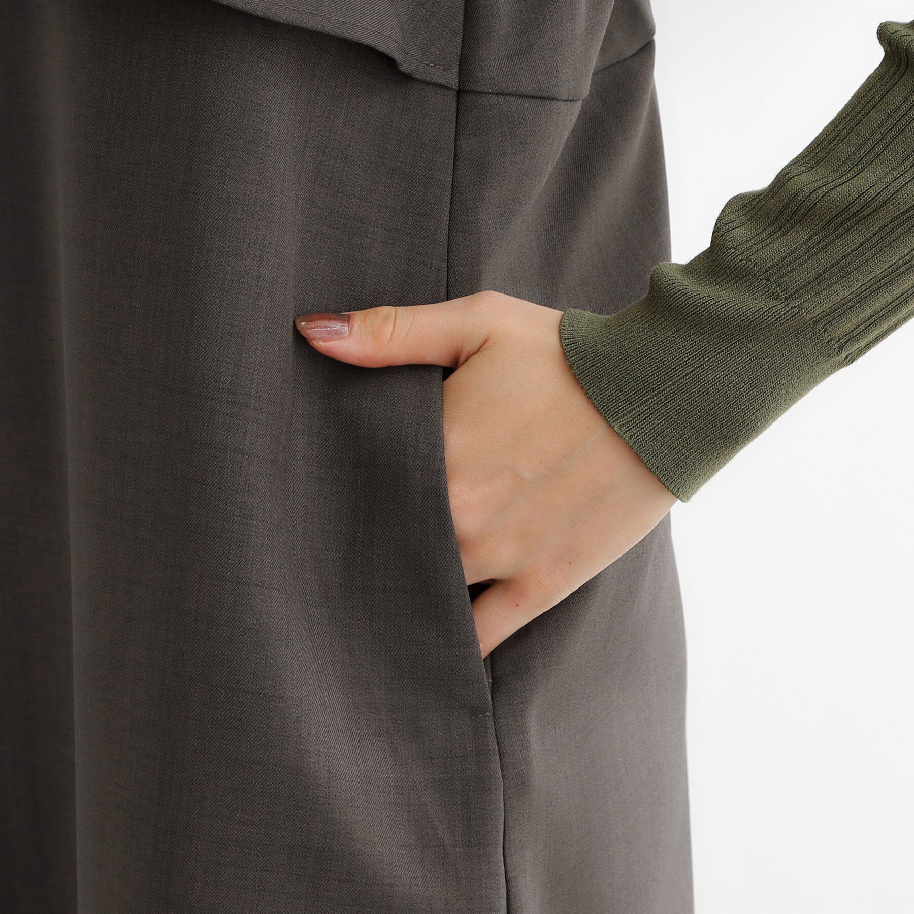 grove「【カセット服】洗えるAラインキャミワンピース」|ワンピース|