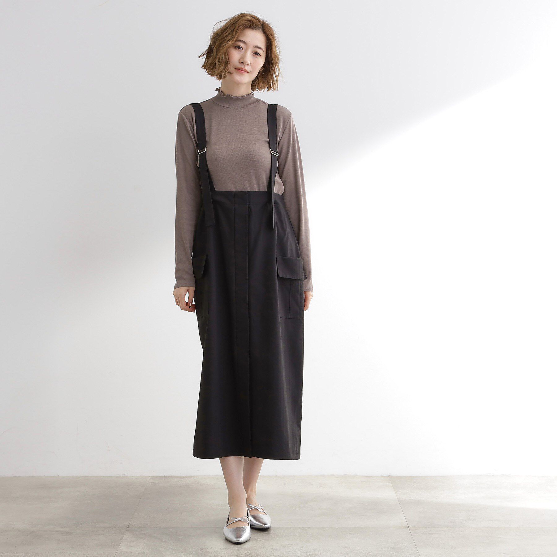 grove「毎日にちょうどいい、テレコメロータートルネック」|Tシャツ・カットソー|