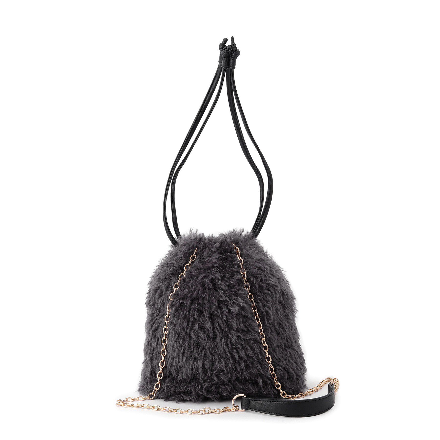 grove「プードル巾着チェーンショルダー」|ショルダー・メッセンジャー|