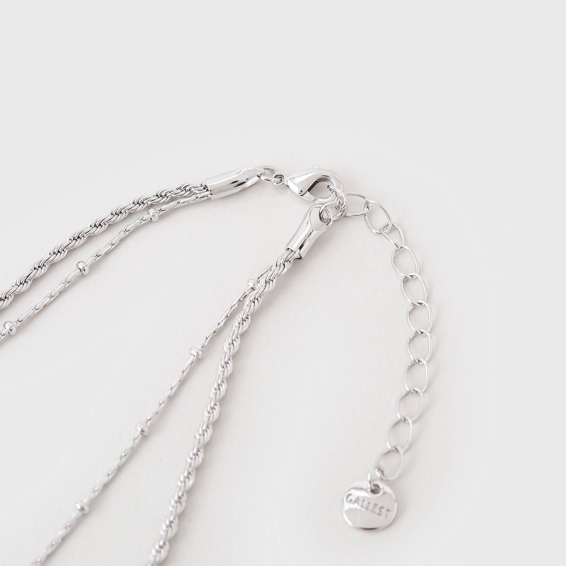 GALLEST「レイヤードチェーンネックレス」|ネックレス|