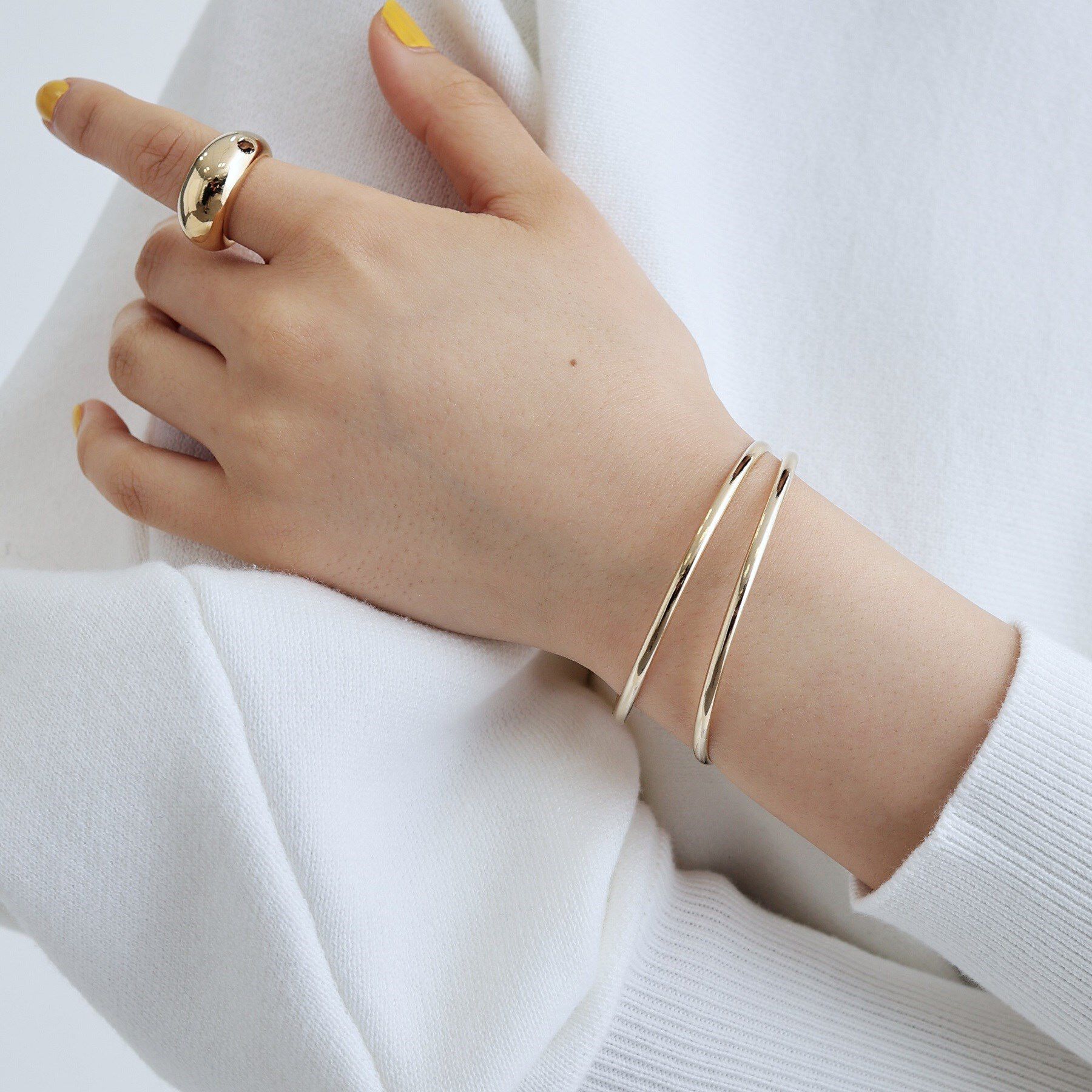 GALLEST「エアリーメタルバングル」|ブレスレット・バングル|