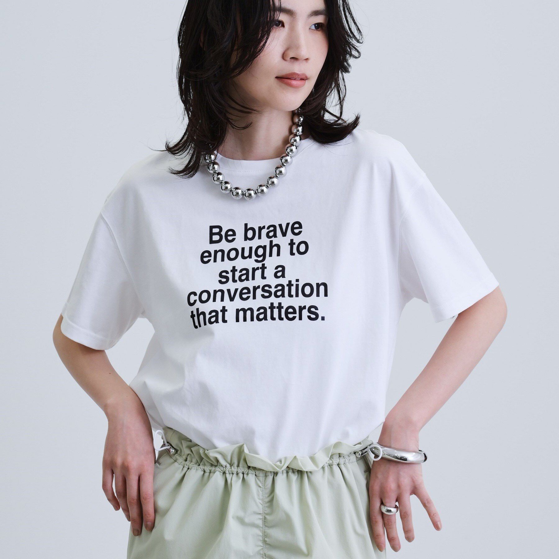 GALLEST「【再入荷】ボックスシルエットロゴTシャツ」|Tシャツ・カットソー|