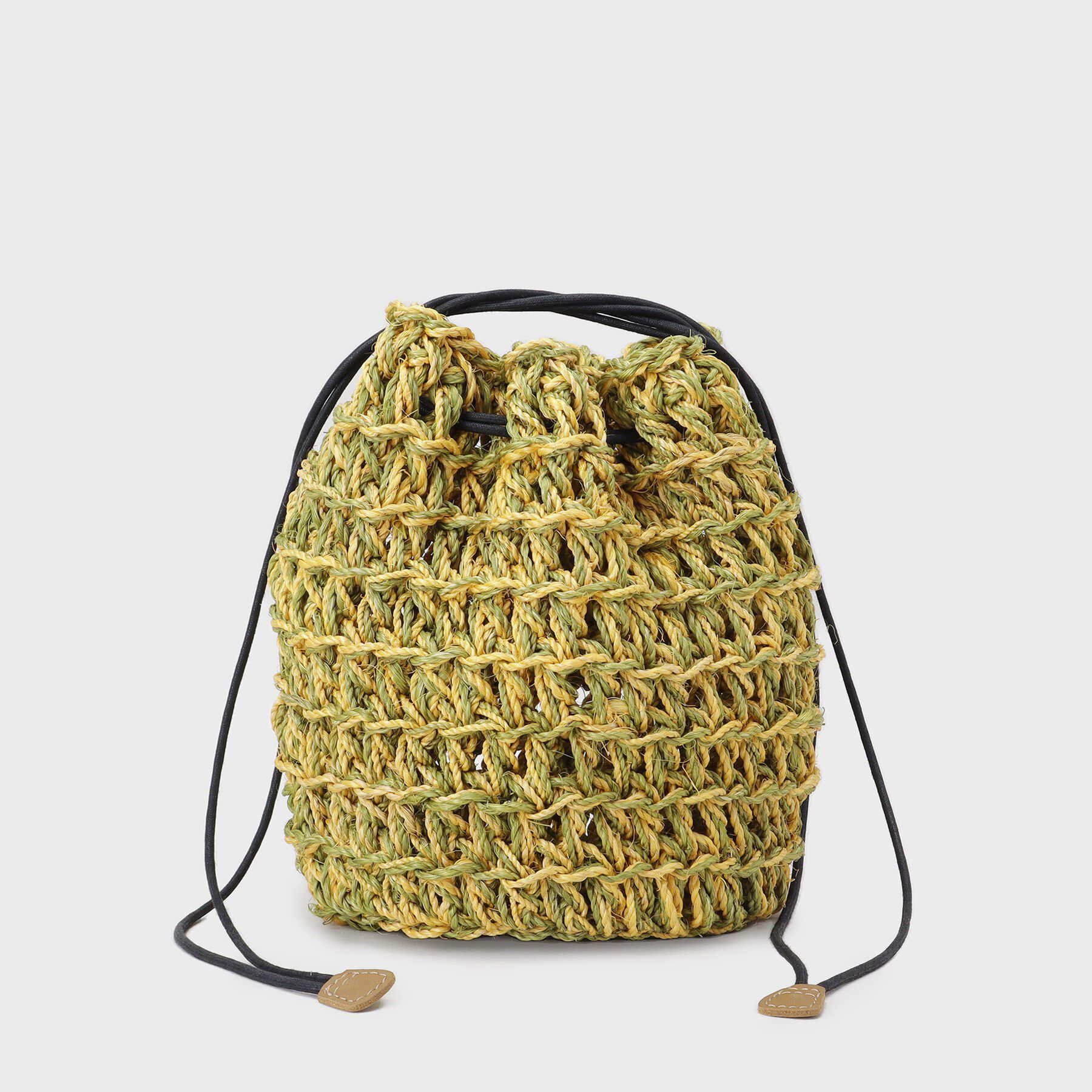 GALLEST「【The Bagmati】ABACA巾着バッグ」|ハンドバッグ|