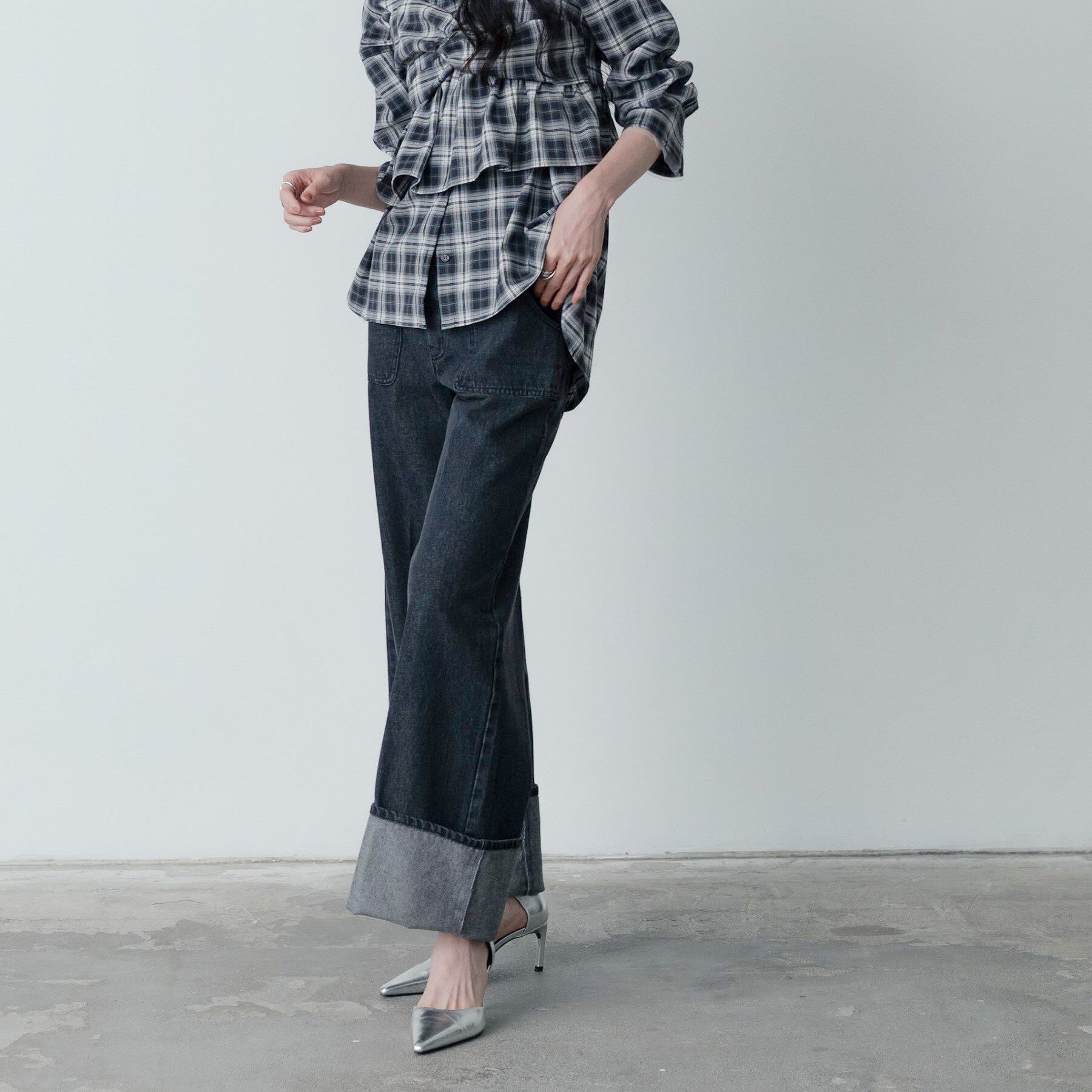 GALLEST「ロールアップデニム」|デニム|