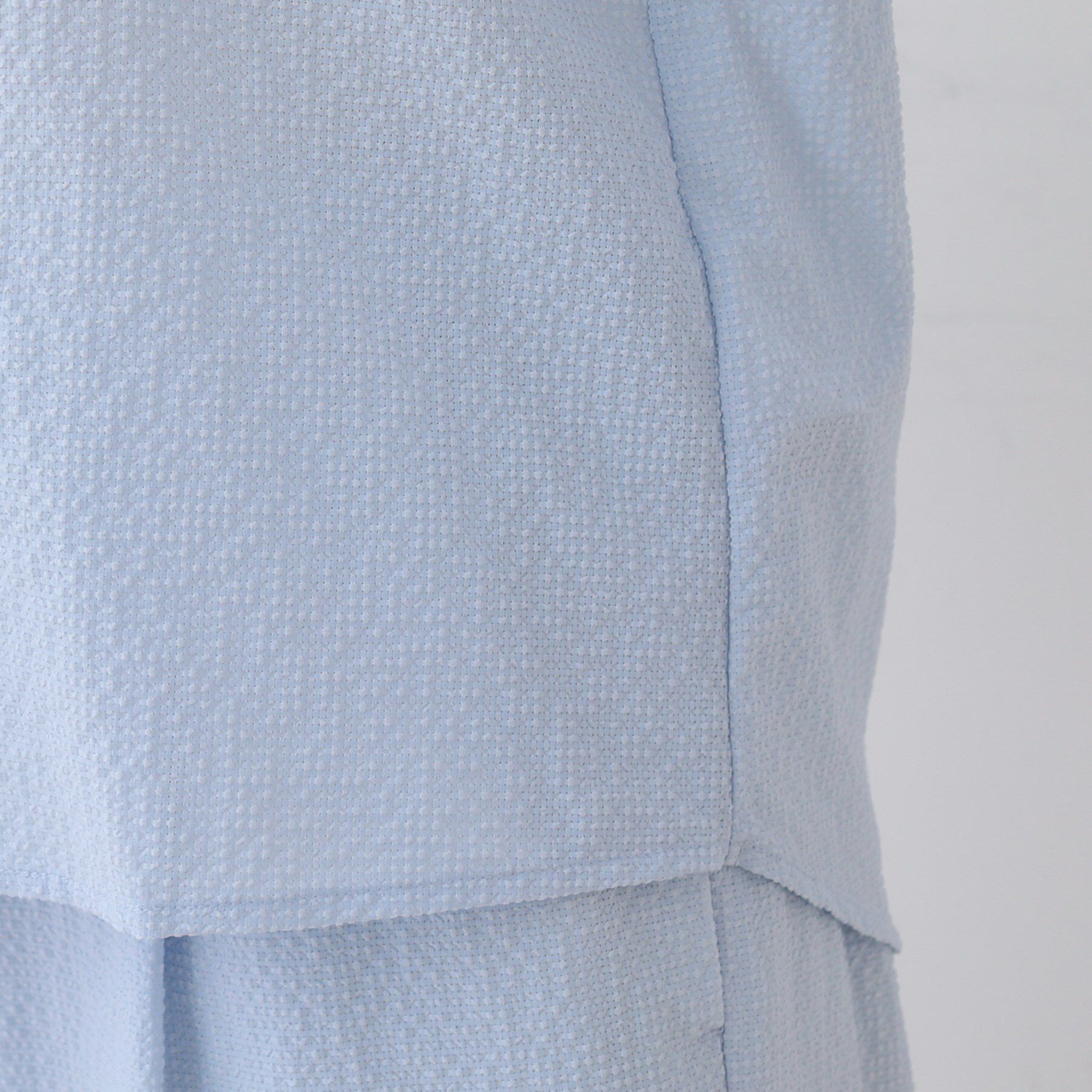 INDIVI「【SETUP可能／涼しい】タックスリーブブラウス」|シャツ・ブラウス|