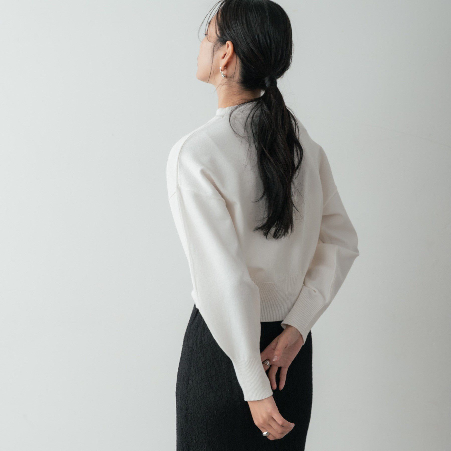 GALLEST「Timeless｜フォルムロゴニット」|ニット・セーター|