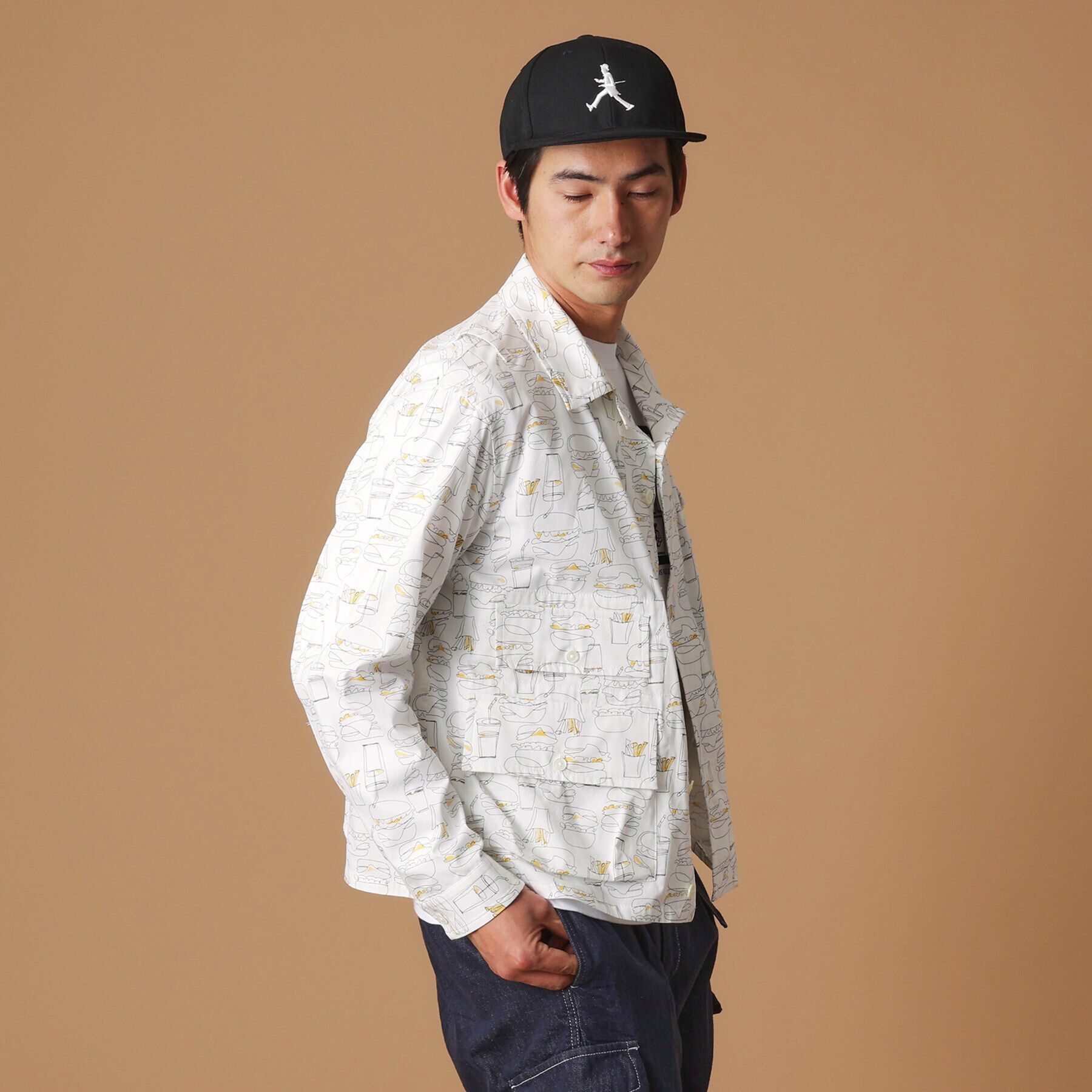 40CARATS&525「多ポケット シャツブルゾン」|ブルゾン・スタジャン|