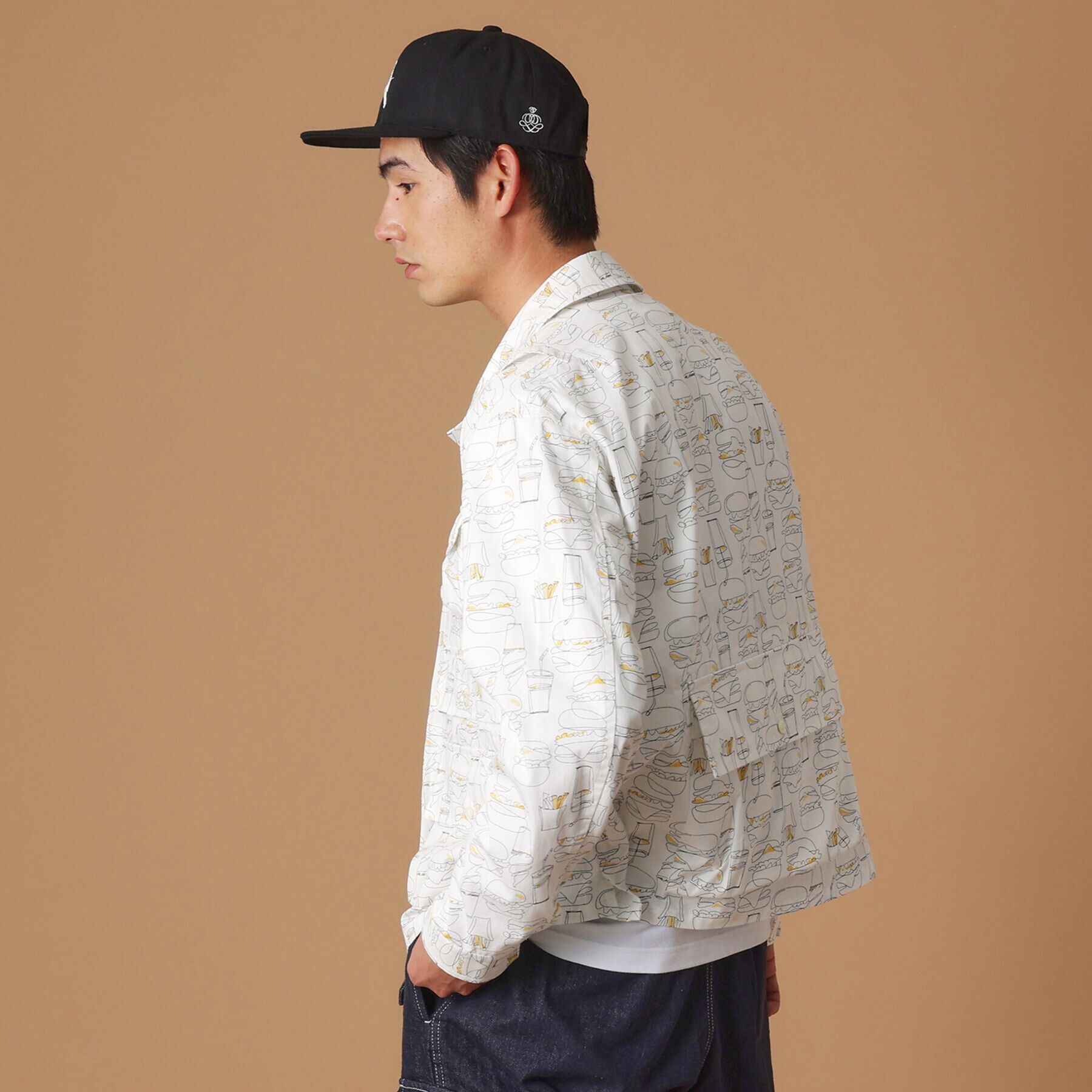 40CARATS&525「多ポケット シャツブルゾン」|ブルゾン・スタジャン|