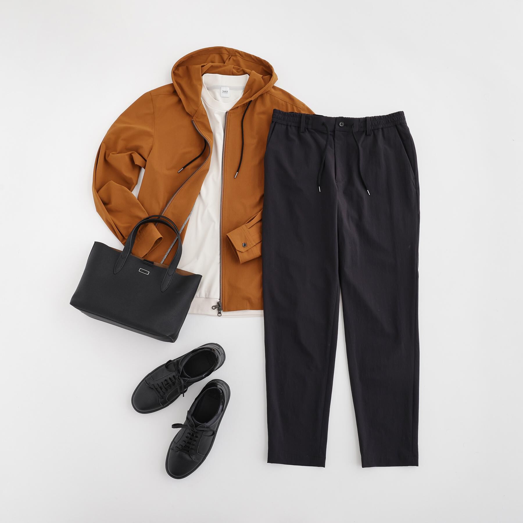 TAKEO KIKUCHI「【3Dナイロンストレッチ】スリムイージーパンツ」|その他|