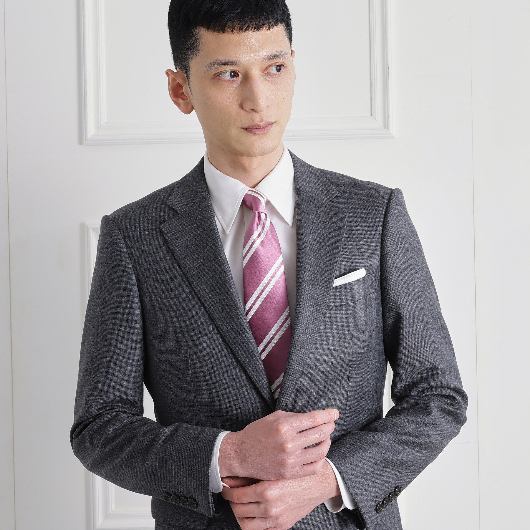 TAKEO KIKUCHI「【タンザワシルク】フレスコストライプ」|ネクタイ・蝶ネクタイ|