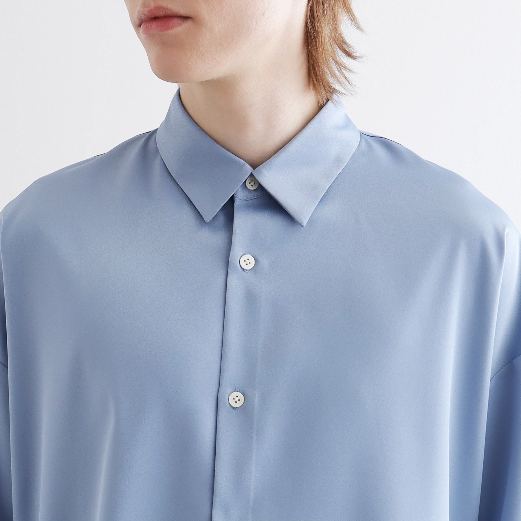 tk.TAKEO KIKUCHI「【WEB限定】無地/花柄アソートドレープ半袖シャツ」|シャツ・ブラウス|