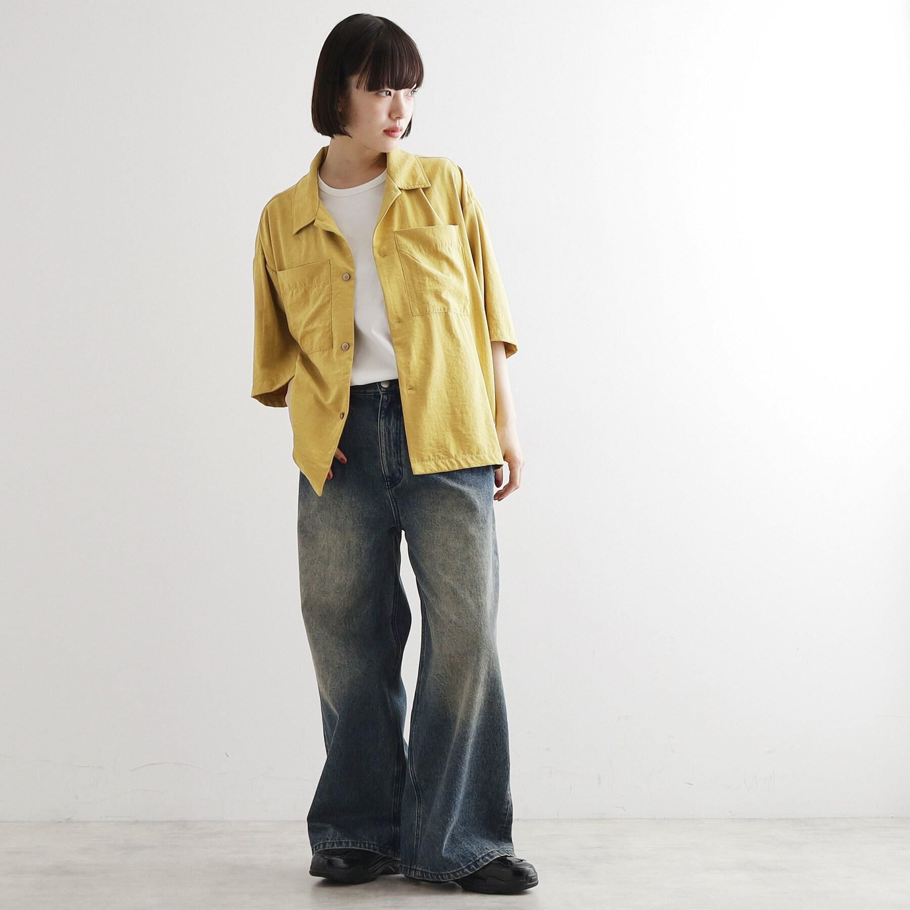 tk.TAKEO KIKUCHI「ヴィンテージライククロップドシャツ」|シャツ・ブラウス|