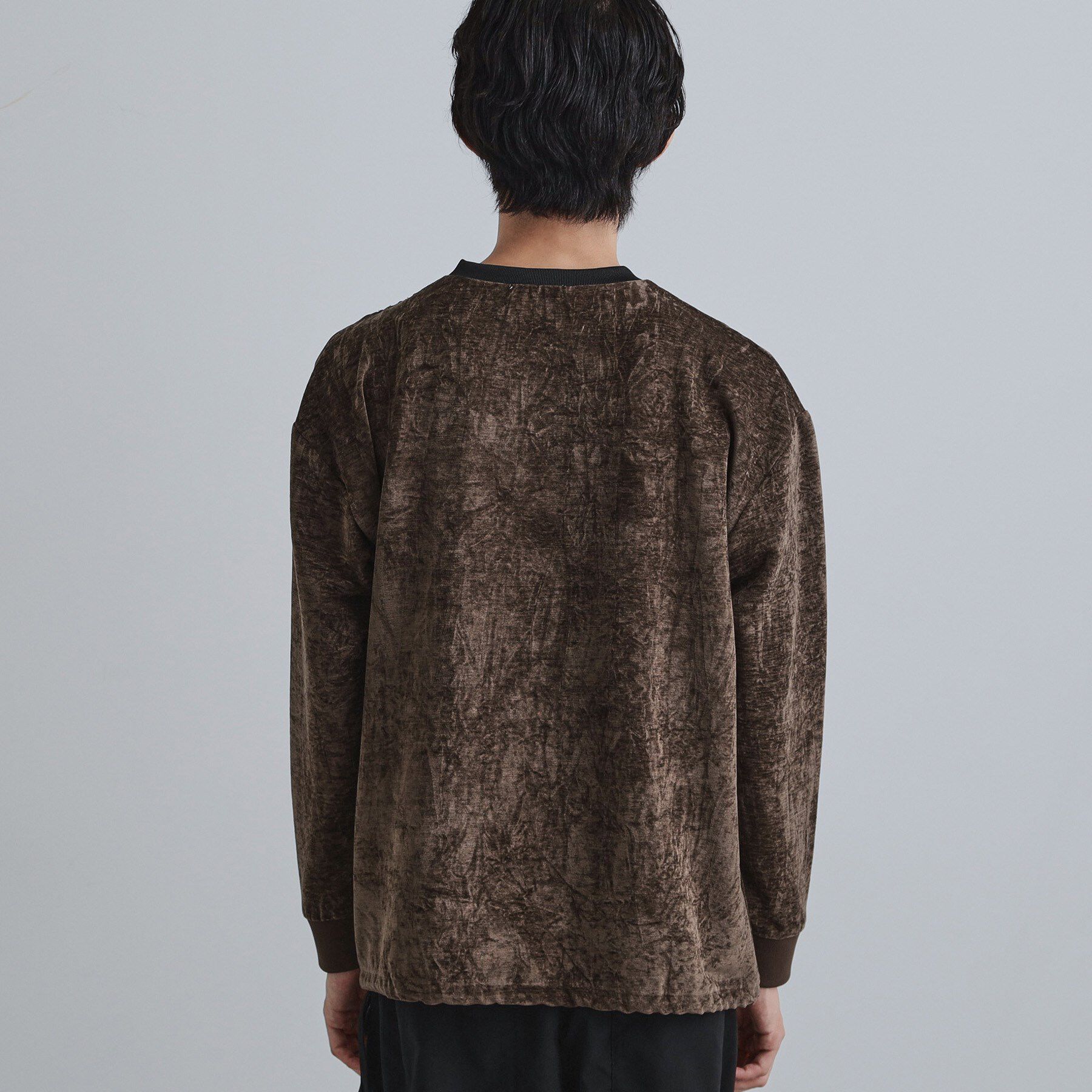 tk.TAKEO KIKUCHI「クラッシュベロアカットソー」|Tシャツ・カットソー|