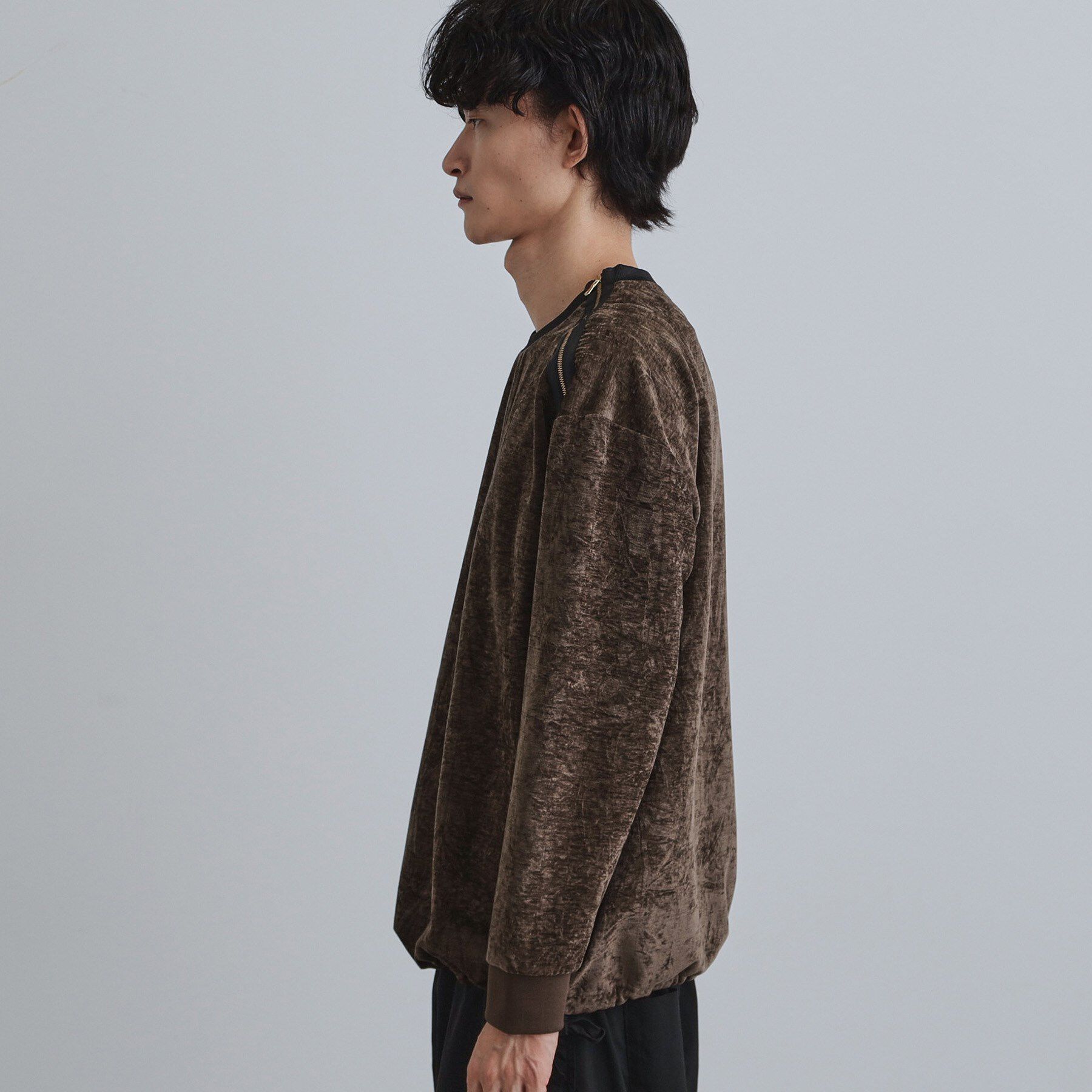 tk.TAKEO KIKUCHI「クラッシュベロアカットソー」|Tシャツ・カットソー|