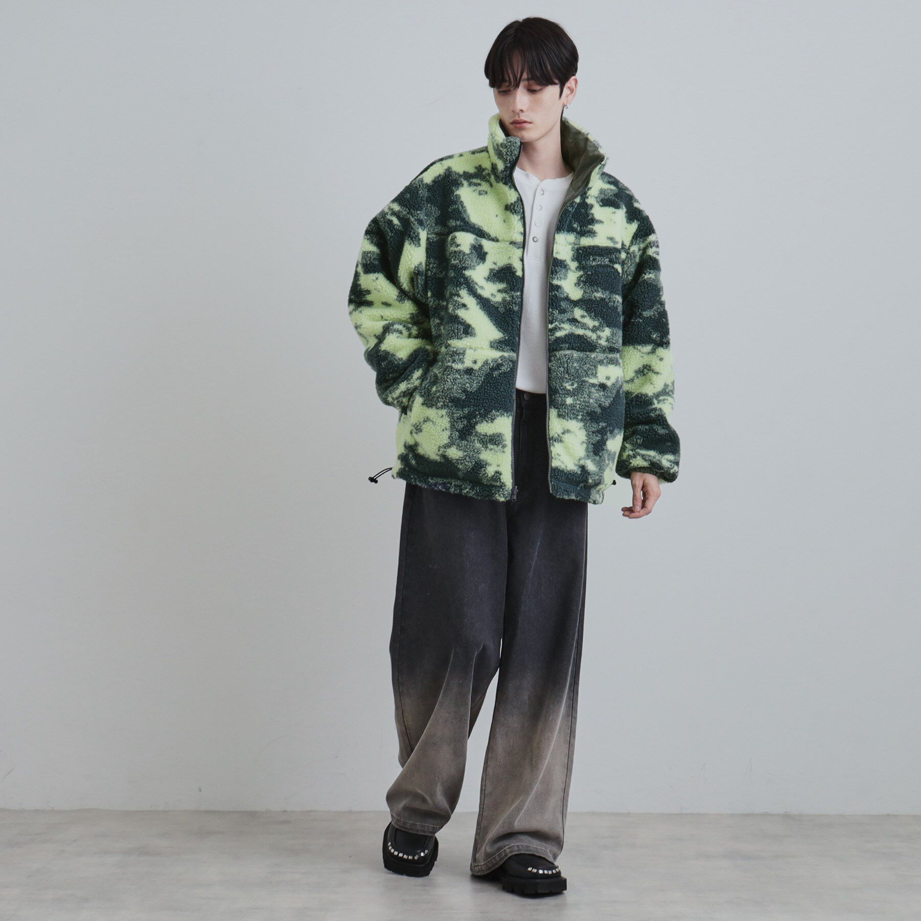 tk.TAKEO KIKUCHI「【WEB限定】リバーシブルボアブルゾン」|ブルゾン・スタジャン|