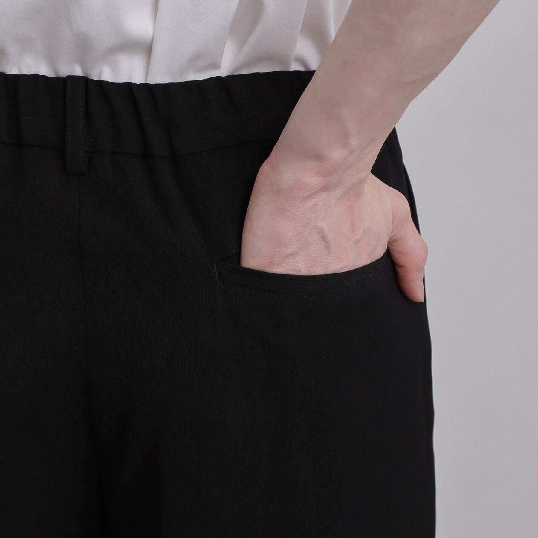 tk.TAKEO KIKUCHI「テッククレープワイドストレートパンツ」|その他|