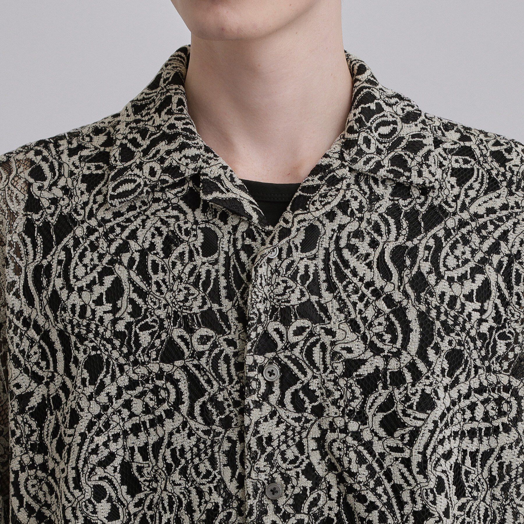 tk.TAKEO KIKUCHI「モールレースシャツ」|シャツ・ブラウス|