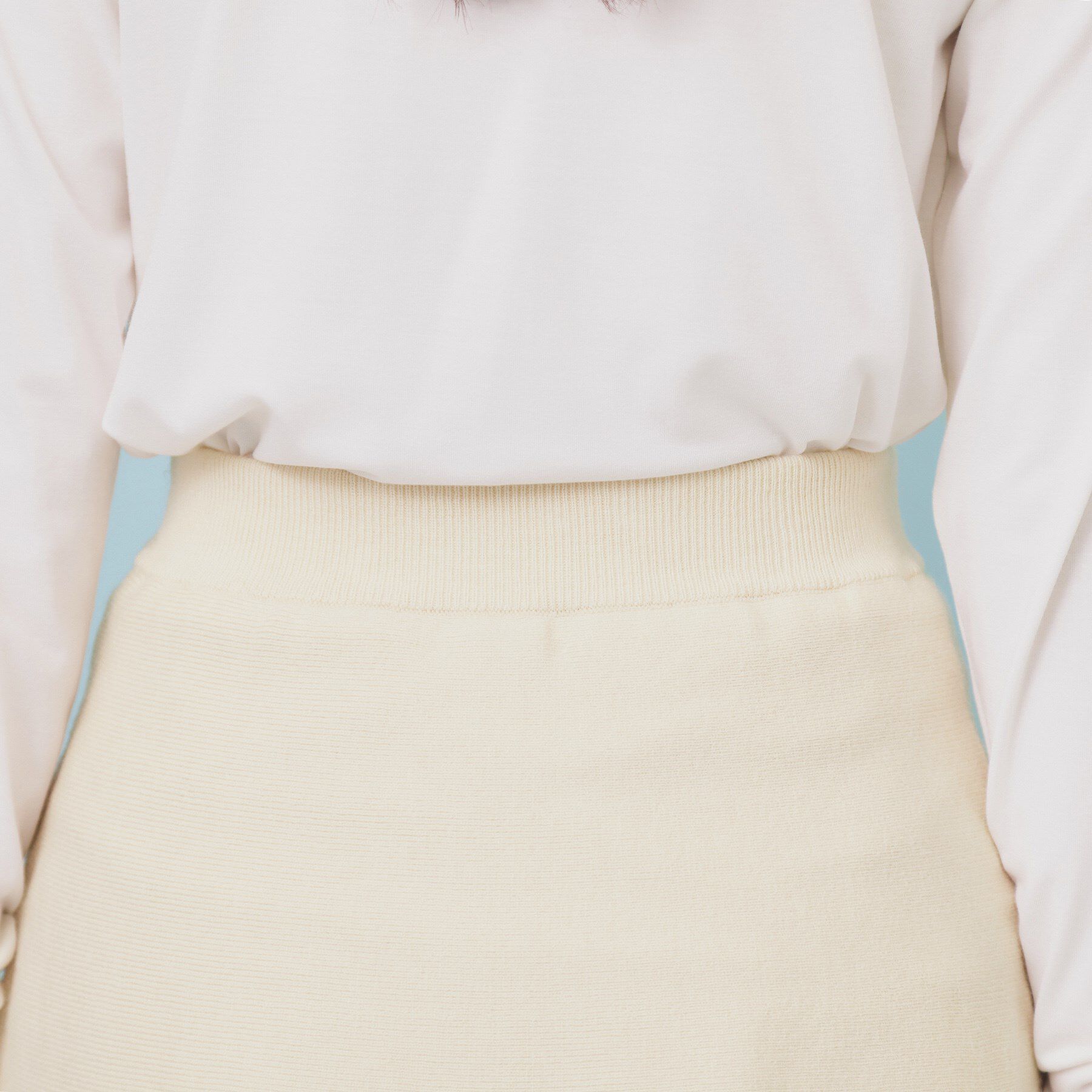 index「フレアミニニットスカート【洗濯機OK】」|スカート|