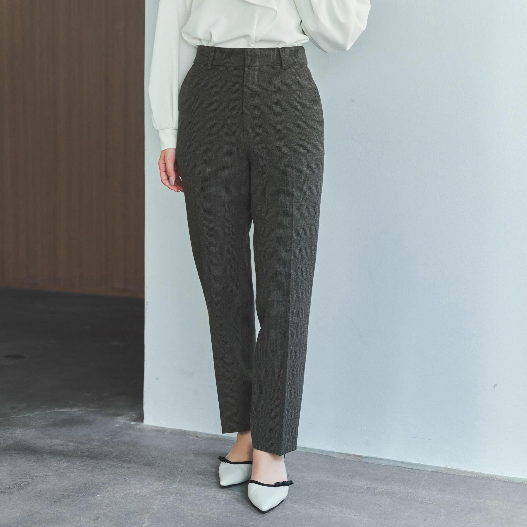 index「ウォームストレッチテーパードパンツ【洗濯機OK/防シワ/吸湿発熱】《XS～3L》」|その他|