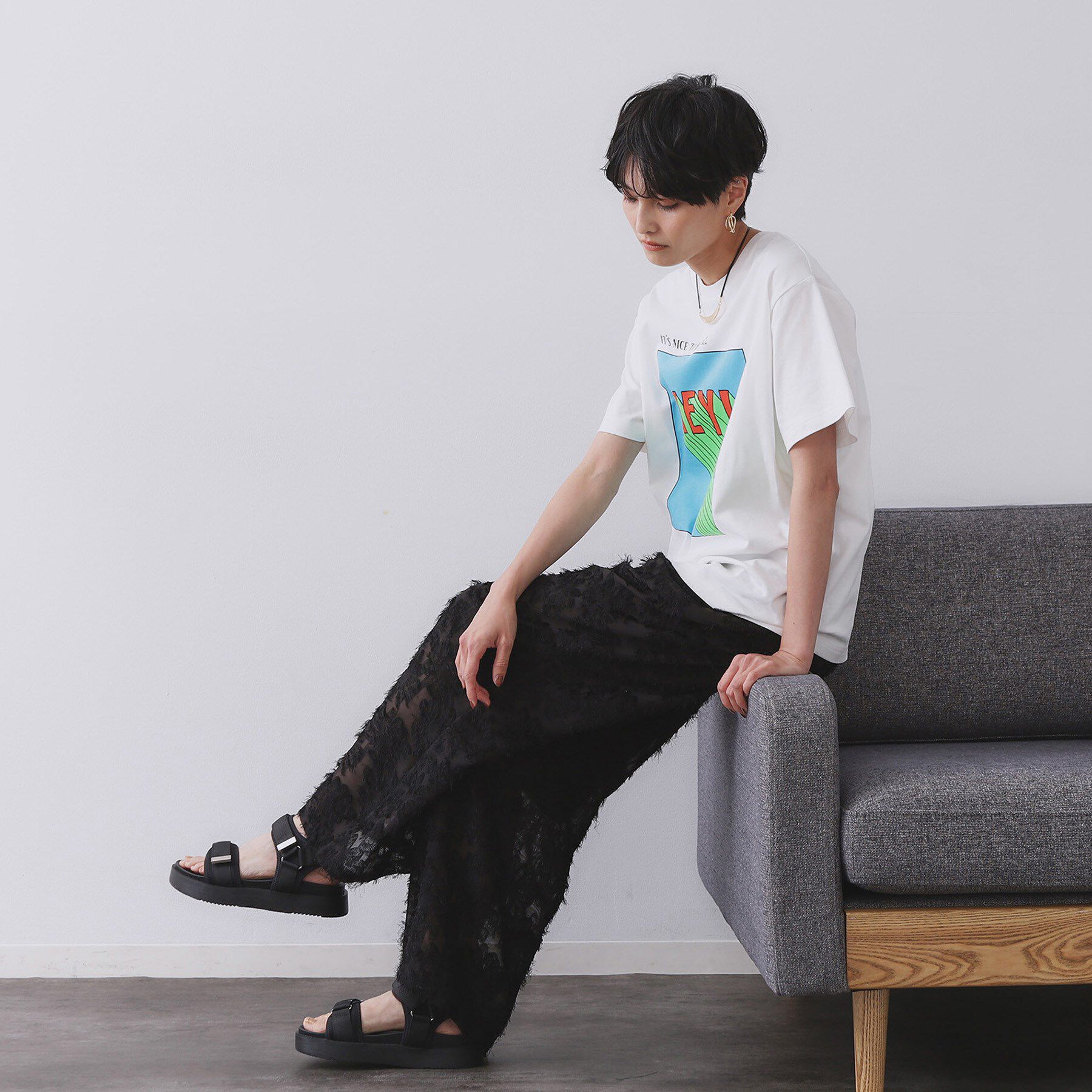 OPAQUE.CLIP「【Pontre Studio／ポンレストゥディオ】別注グラフィックTシャツ」|Tシャツ・カットソー|