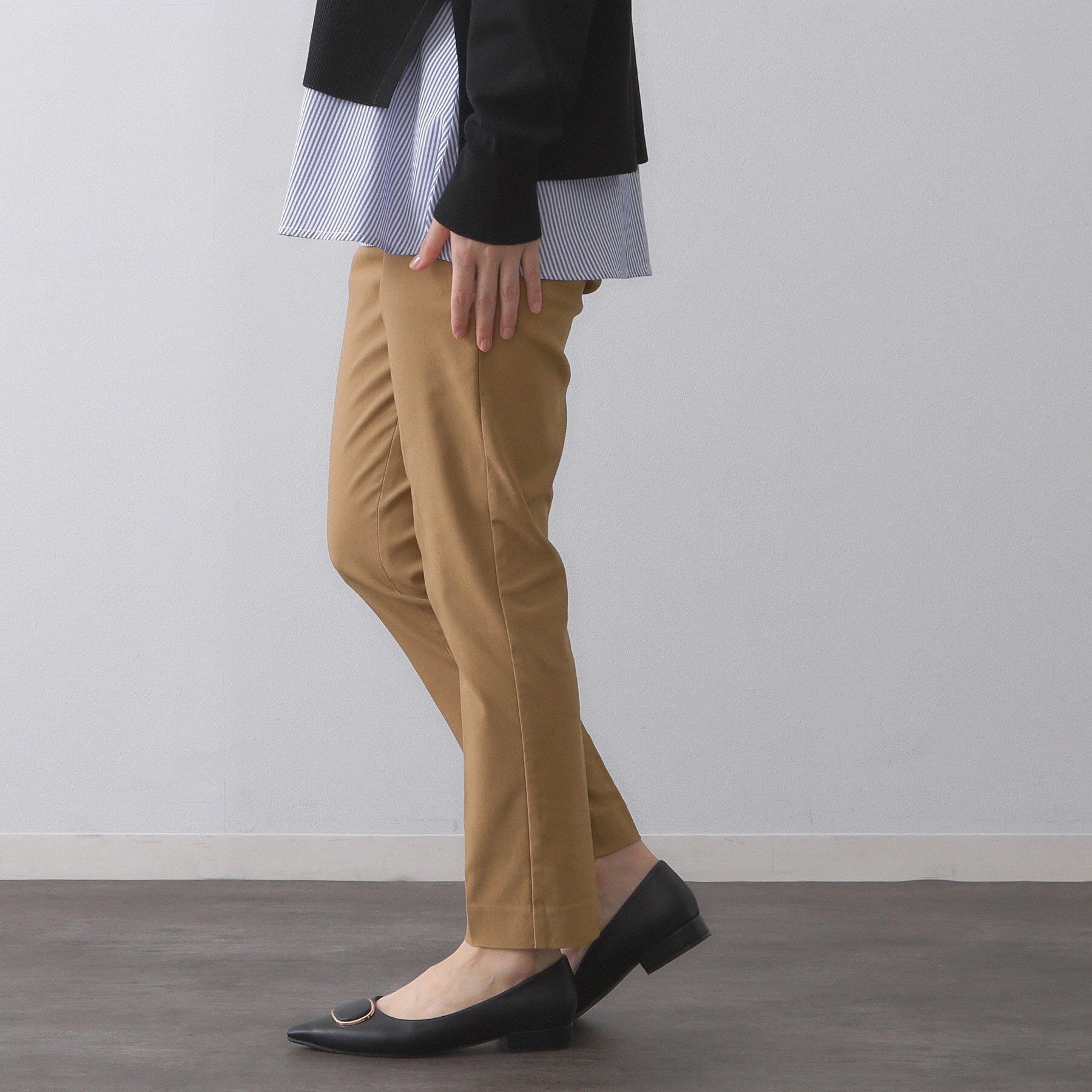 OPAQUE.CLIP「《SS-LLサイズ》ハイストレッチイージースティックパンツ【洗濯機洗い可】」|その他|