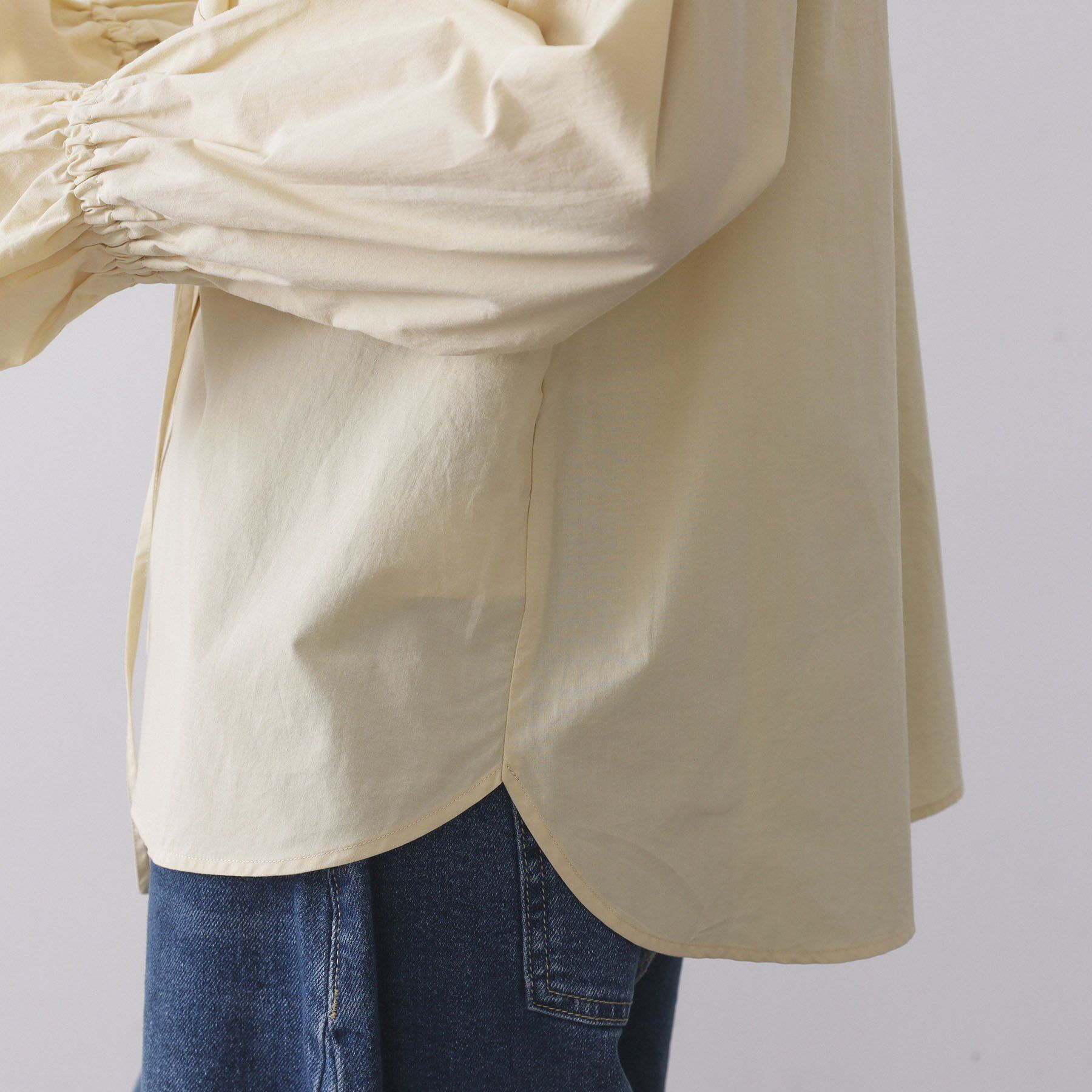 OPAQUE.CLIP「ラッフルフリルブラウス【洗濯機OK】」|シャツ・ブラウス|