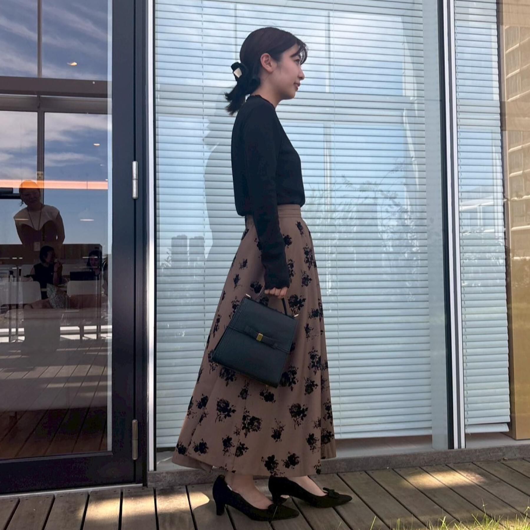 Couture broach「【ほんのりシアー・きれいめ】サステナブル テレコインナートップス」|Tシャツ・カットソー|