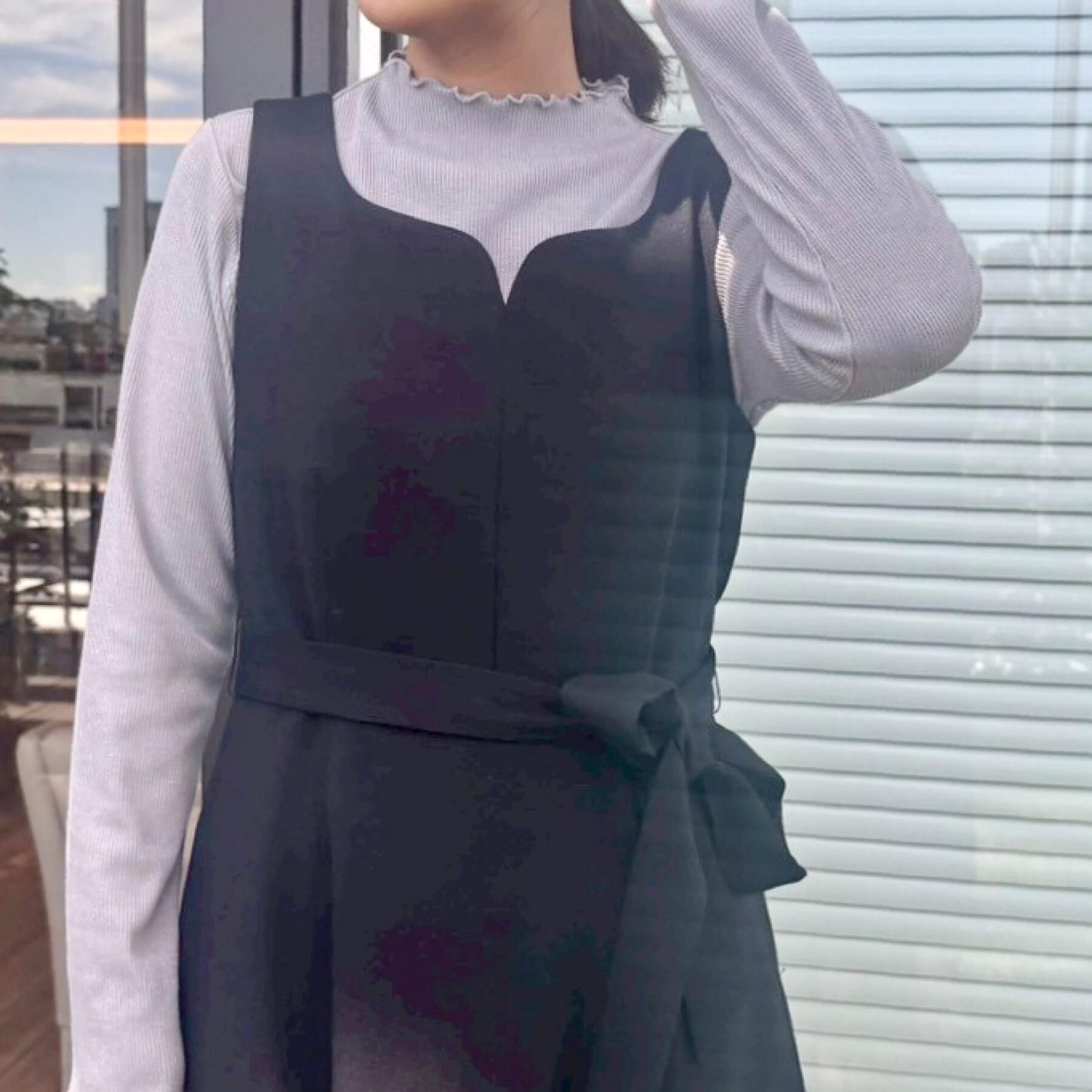 Couture broach「【ほんのりシアー・きれいめ】サステナブル テレコインナートップス」|Tシャツ・カットソー|