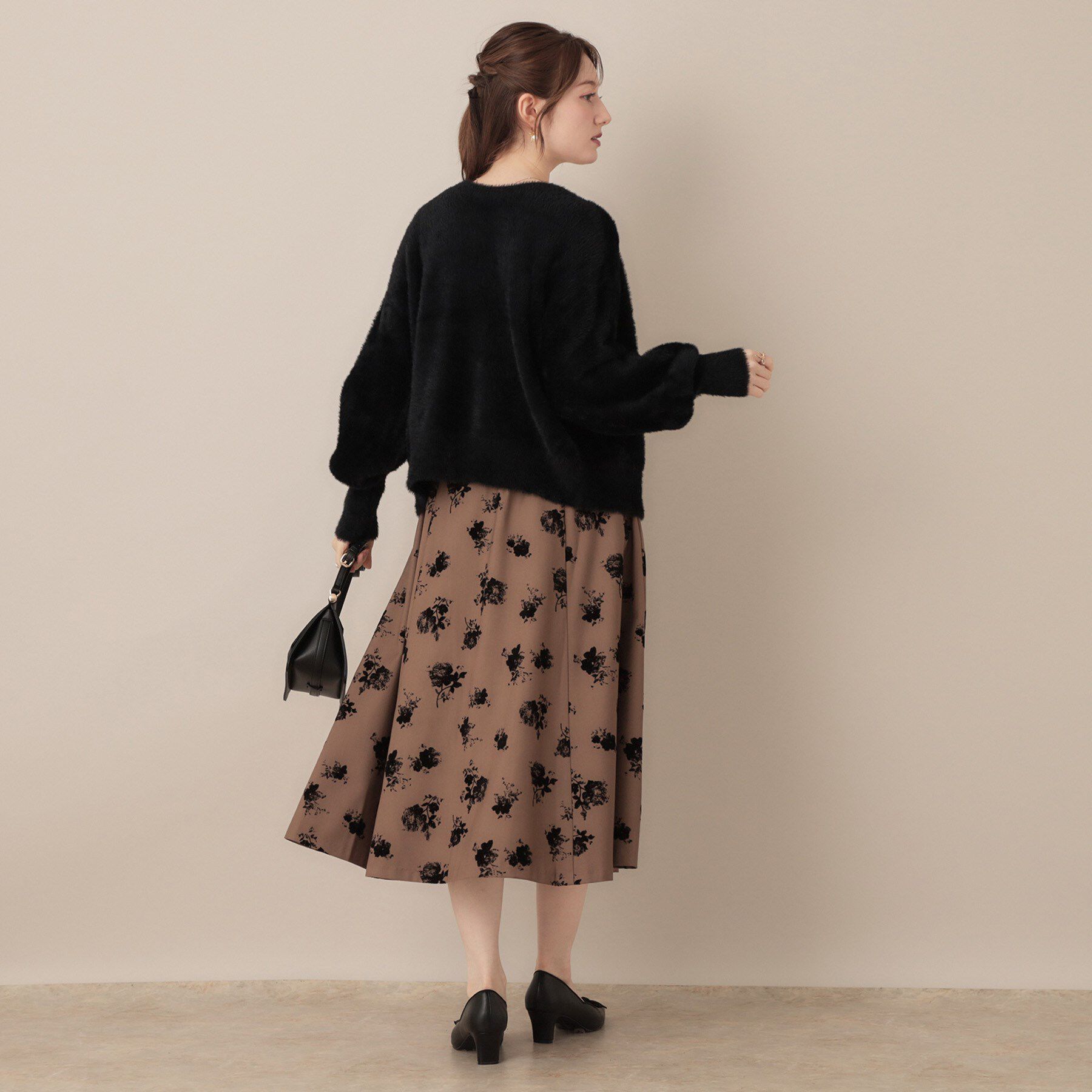 Couture broach「【ふわふわ/前後2WAY】フェザーカーディトップス」|カーディガン|