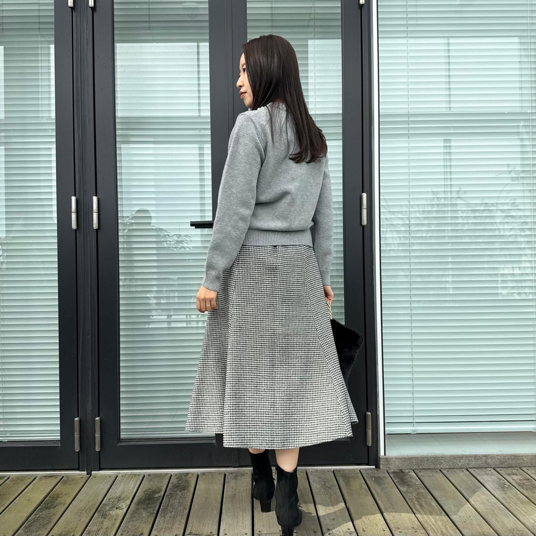 Couture broach「【きれいめ】パール調デザイン アラン柄ニット」|ニット・セーター|