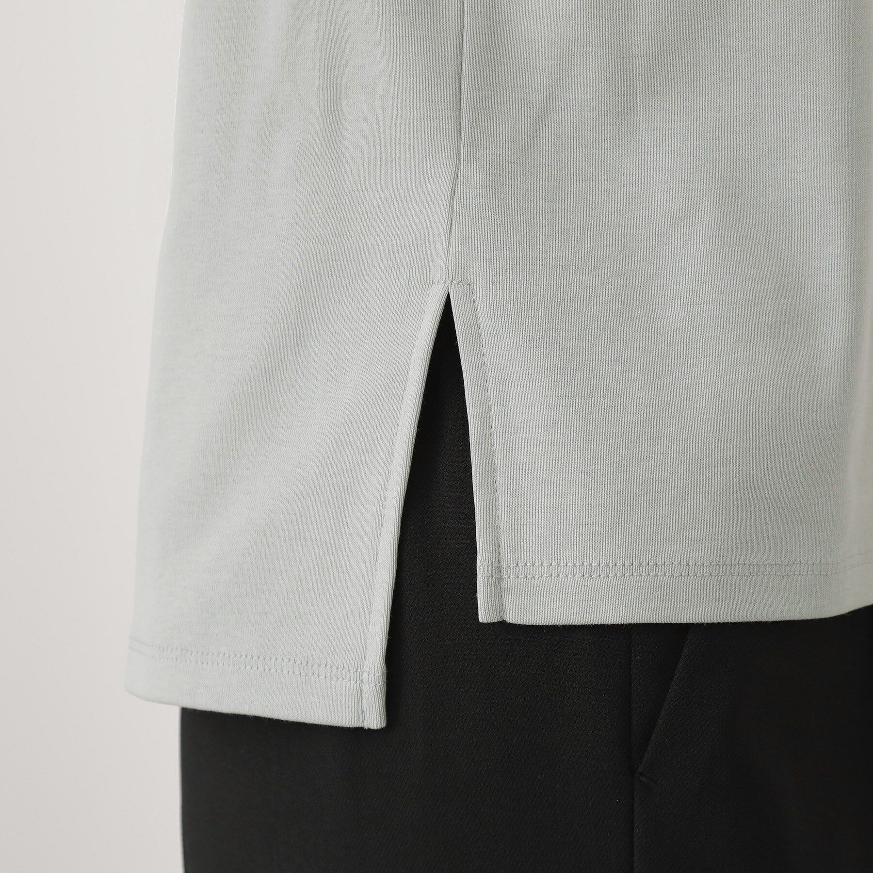 THE SHOP TK「【汗染み防止】袖フリルTシャツ【UVカット/洗濯機OK】」|Tシャツ・カットソー|