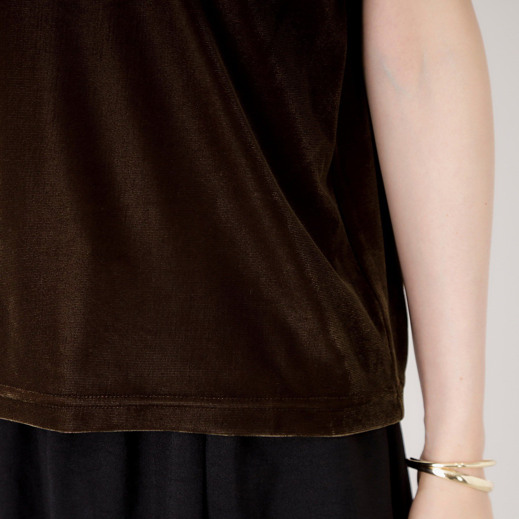 THE SHOP TK「シアーベロアカットソー【洗える】」|Tシャツ・カットソー|