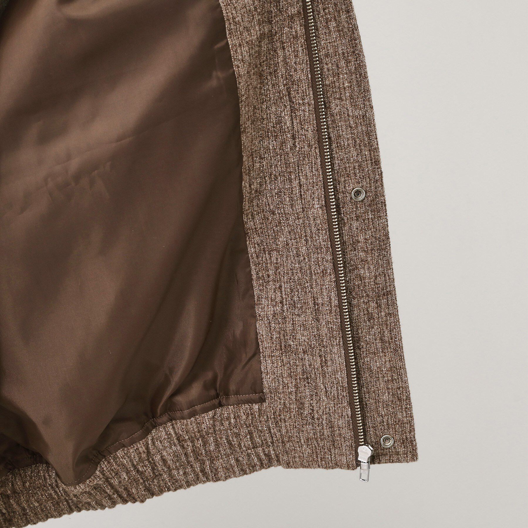 THE SHOP TK「ツイードフライトビッグブルゾン 【洗濯機OK／セットアップ可】」|ブルゾン・スタジャン|