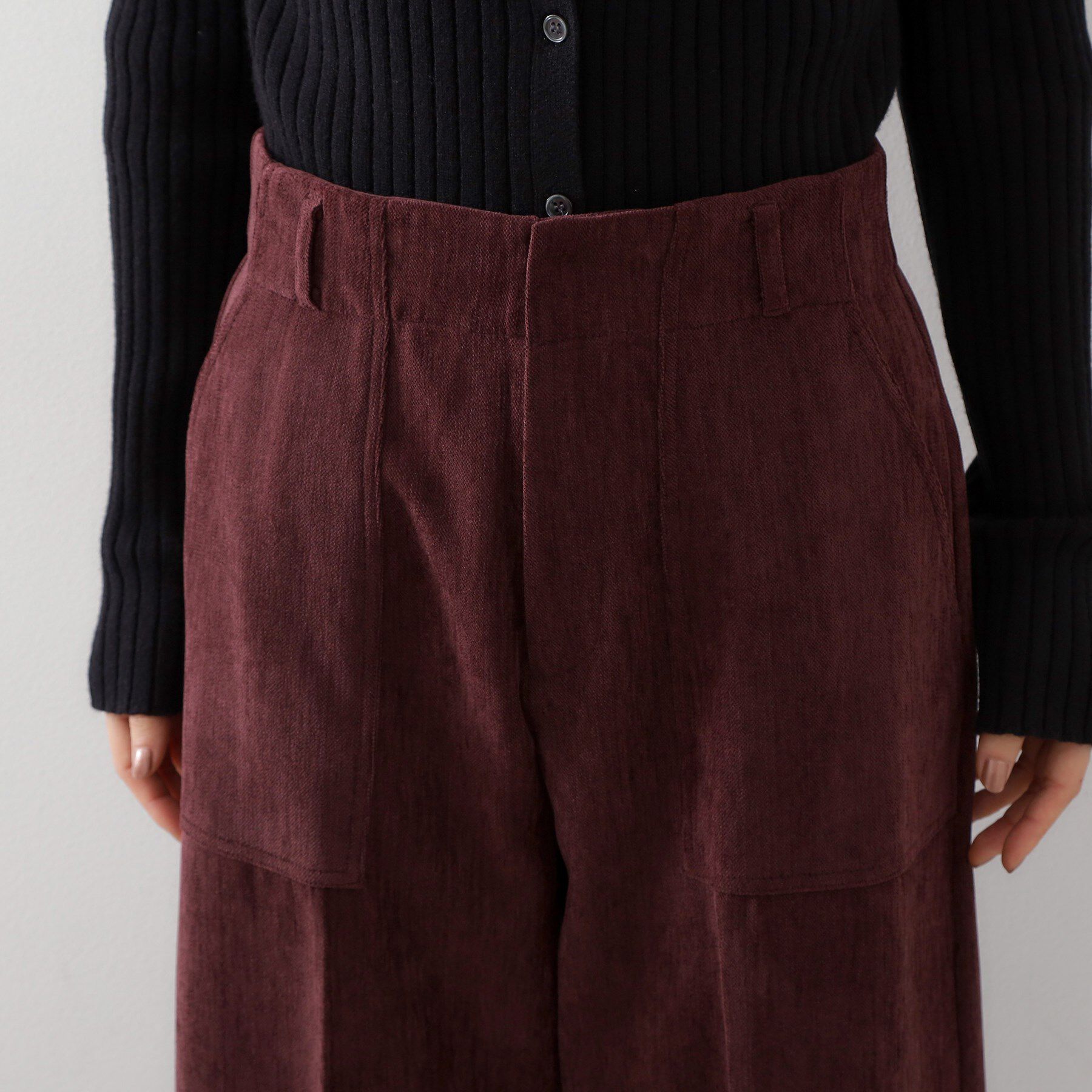 THE SHOP TK「クラッシュベロアベーカーパンツ」|その他|