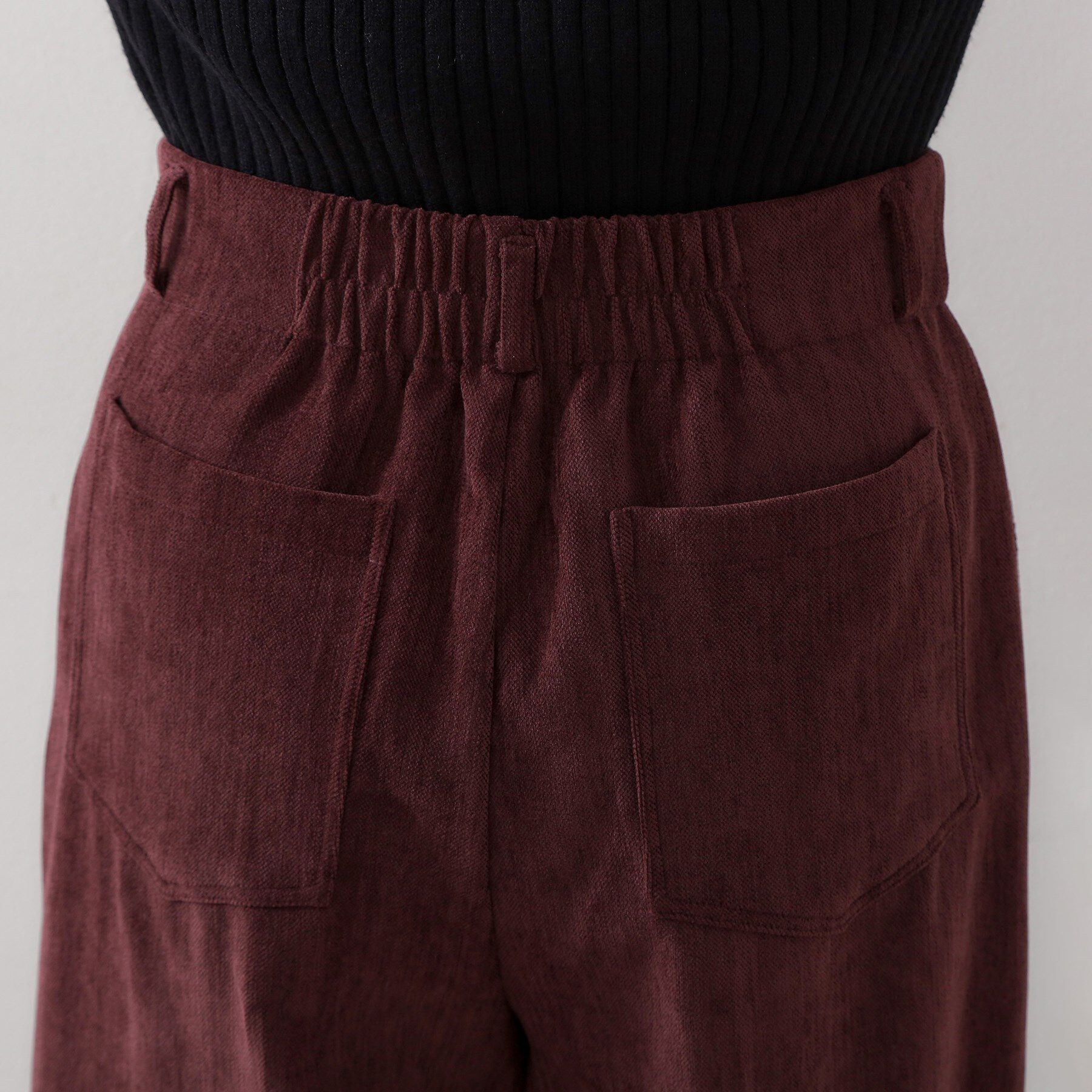 THE SHOP TK「クラッシュベロアベーカーパンツ」|その他|